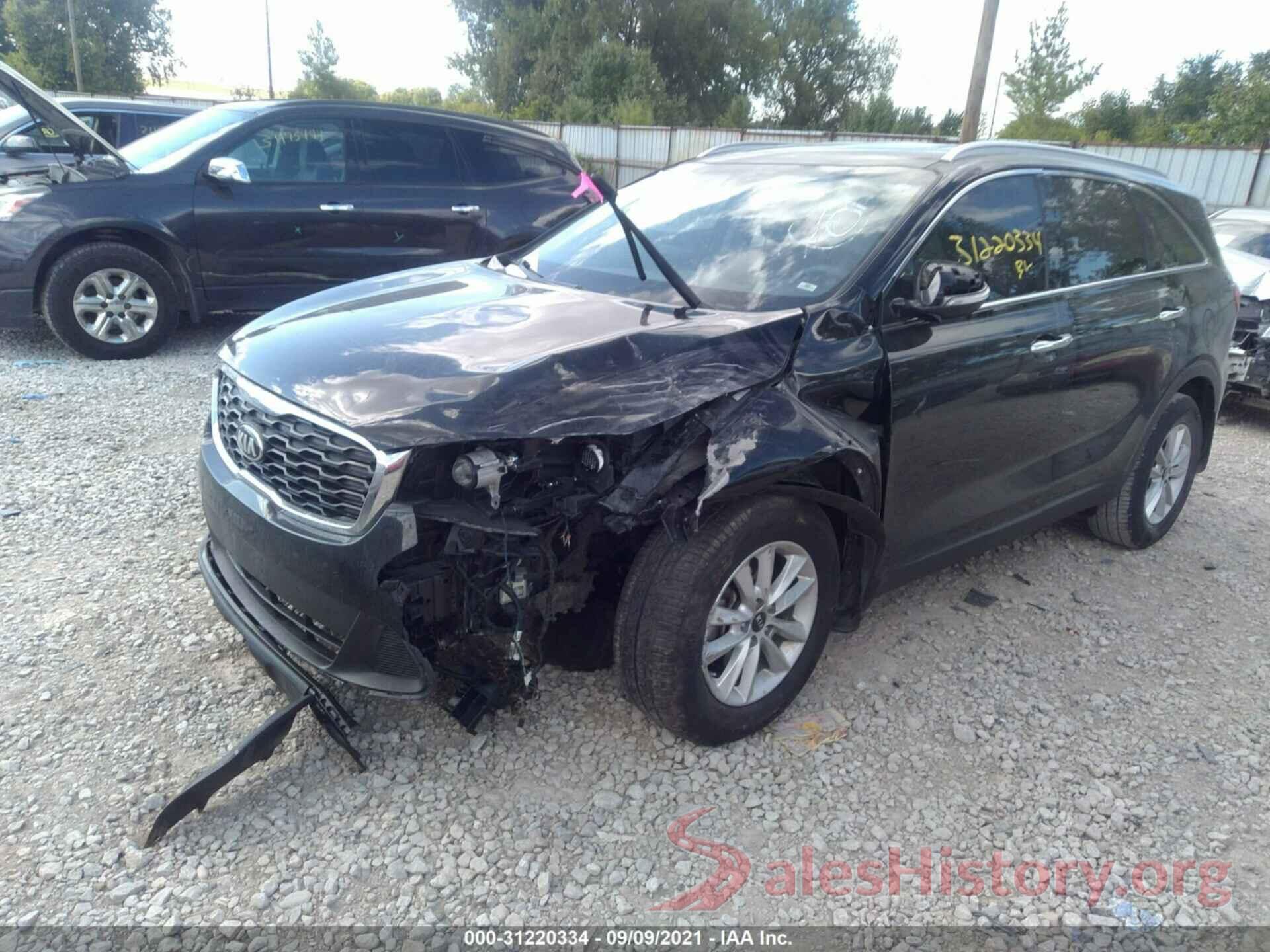 5XYPG4A38KG591038 2019 KIA SORENTO