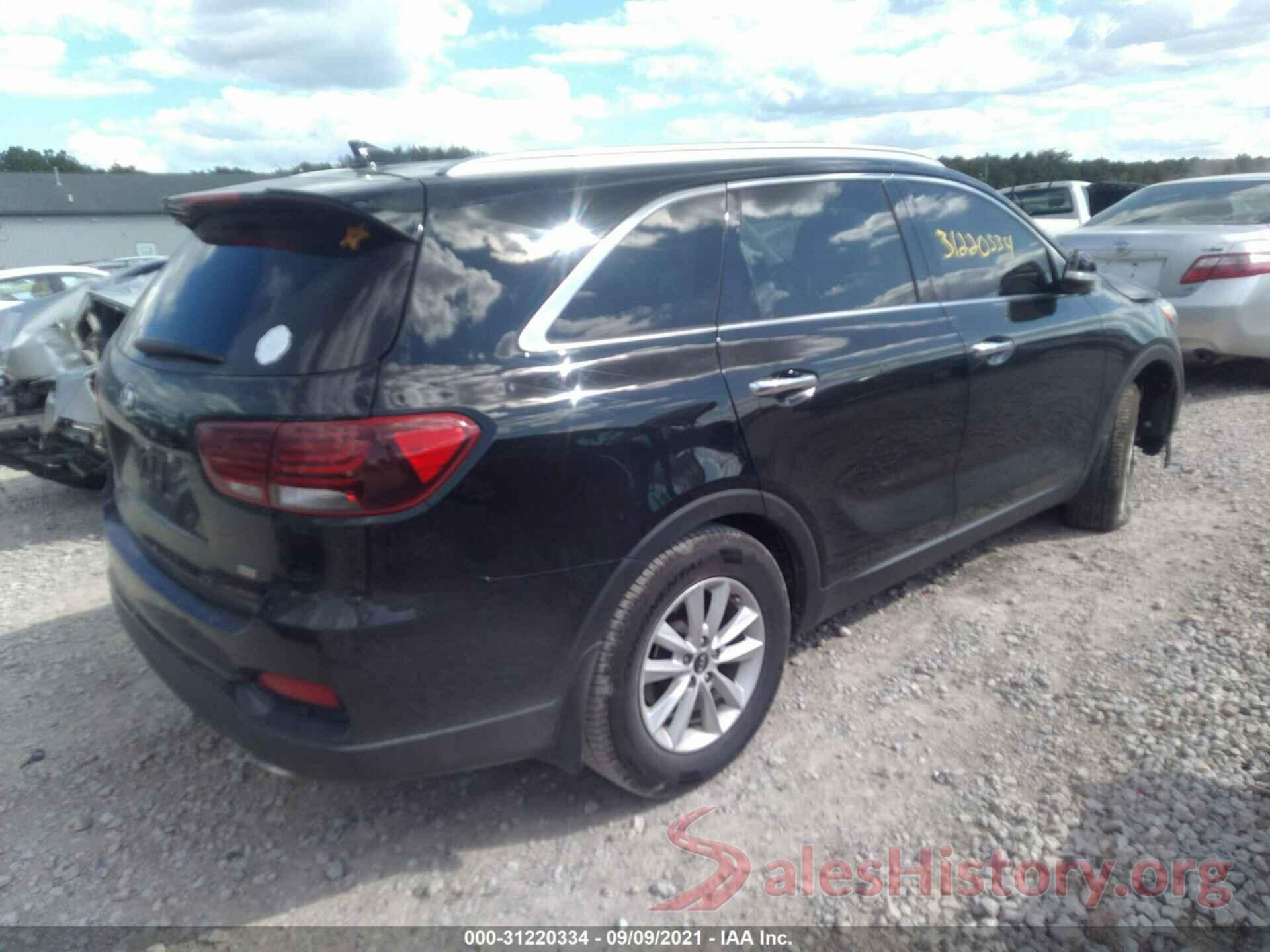 5XYPG4A38KG591038 2019 KIA SORENTO