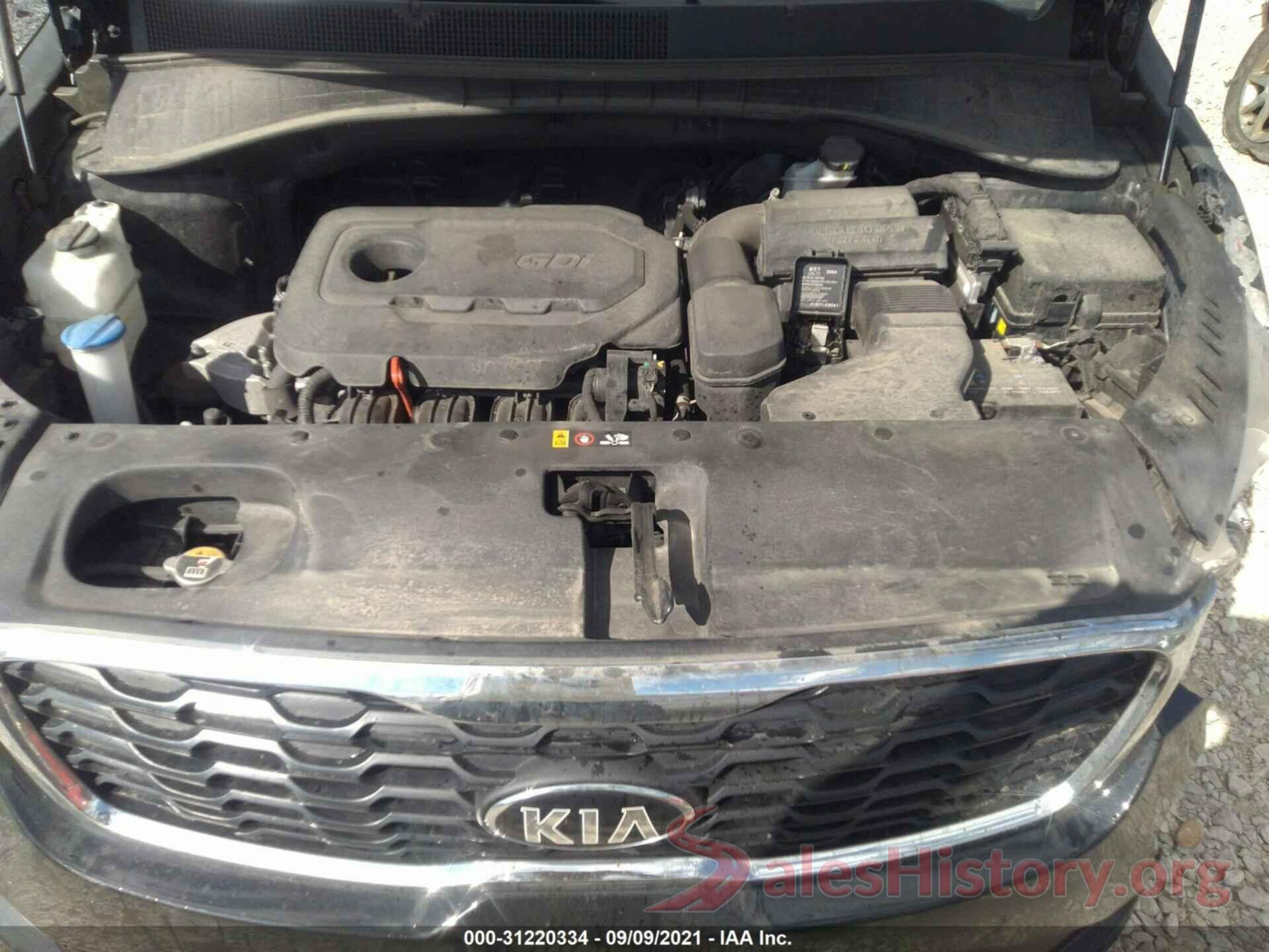 5XYPG4A38KG591038 2019 KIA SORENTO