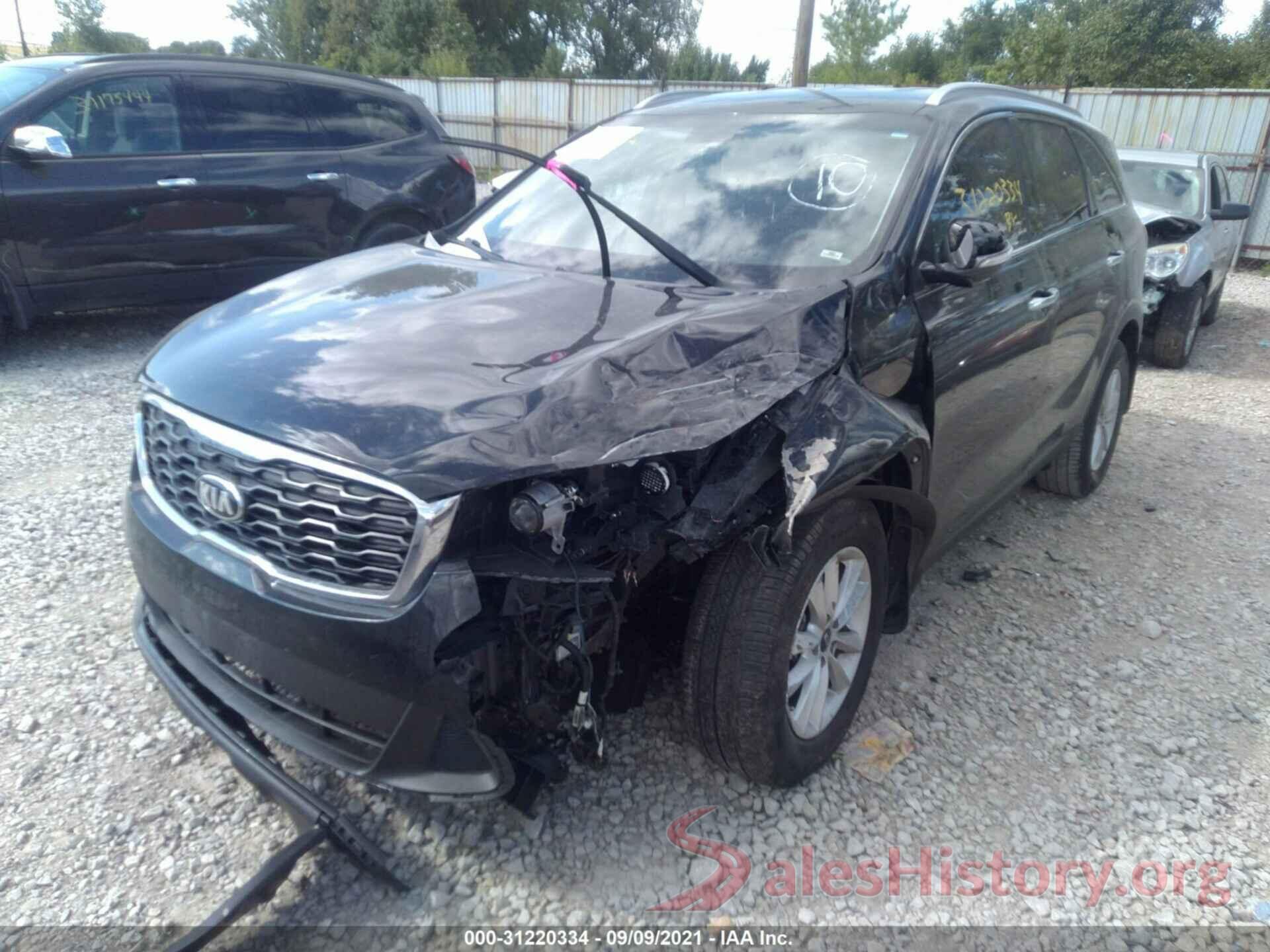 5XYPG4A38KG591038 2019 KIA SORENTO