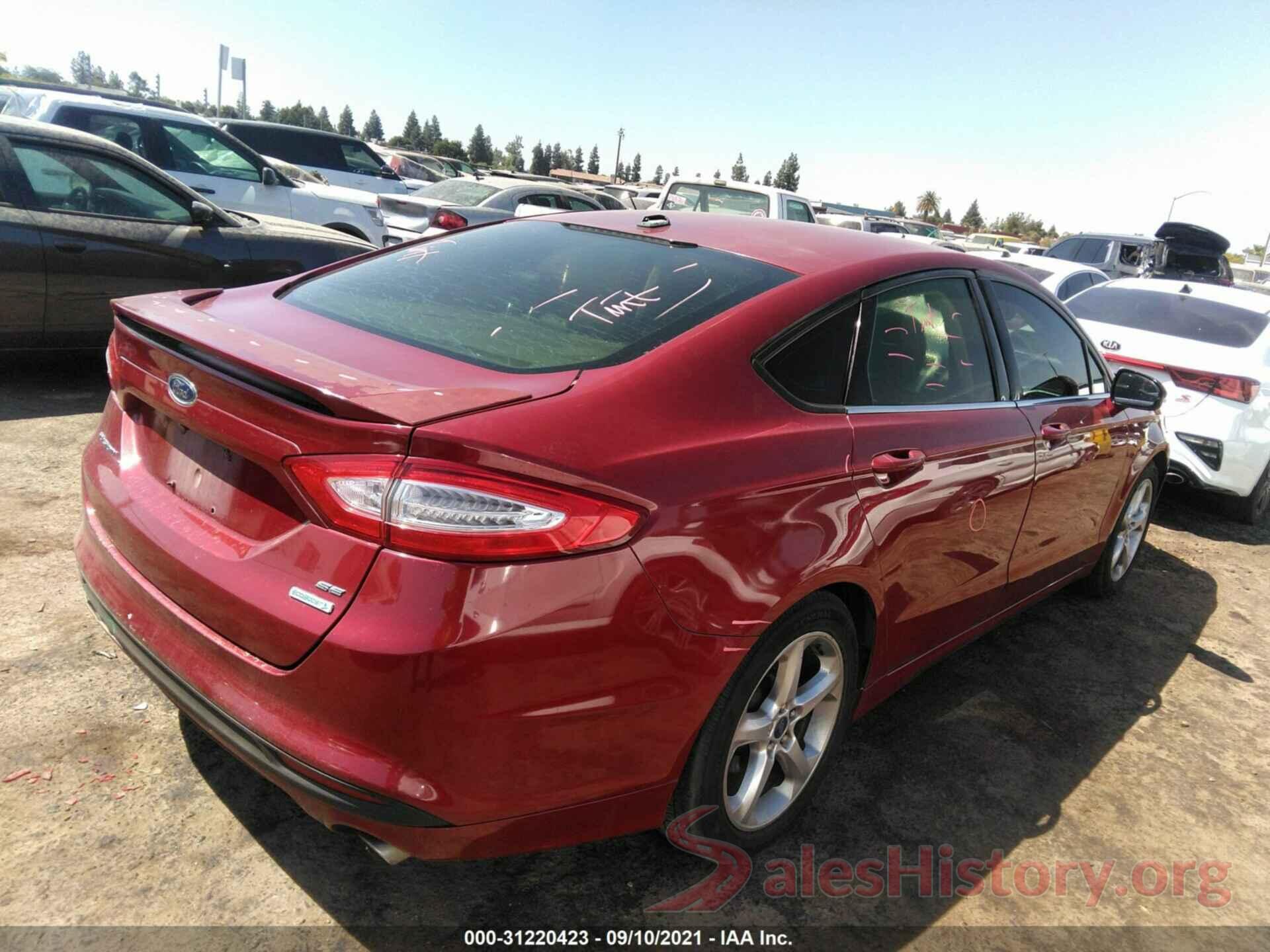 3FA6P0HD4GR131297 2016 FORD FUSION