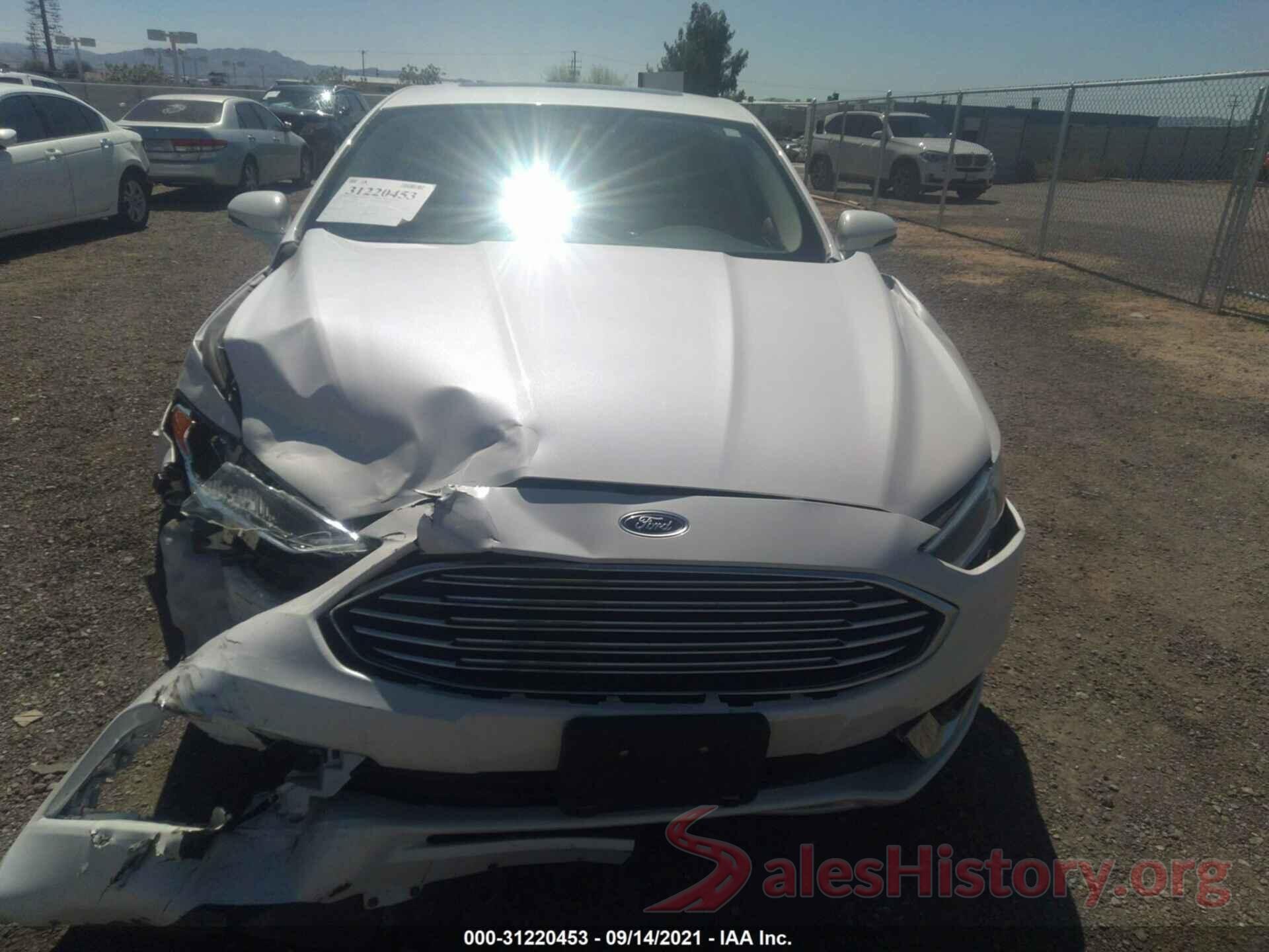 3FA6P0RU5JR143271 2018 FORD FUSION HYBRID