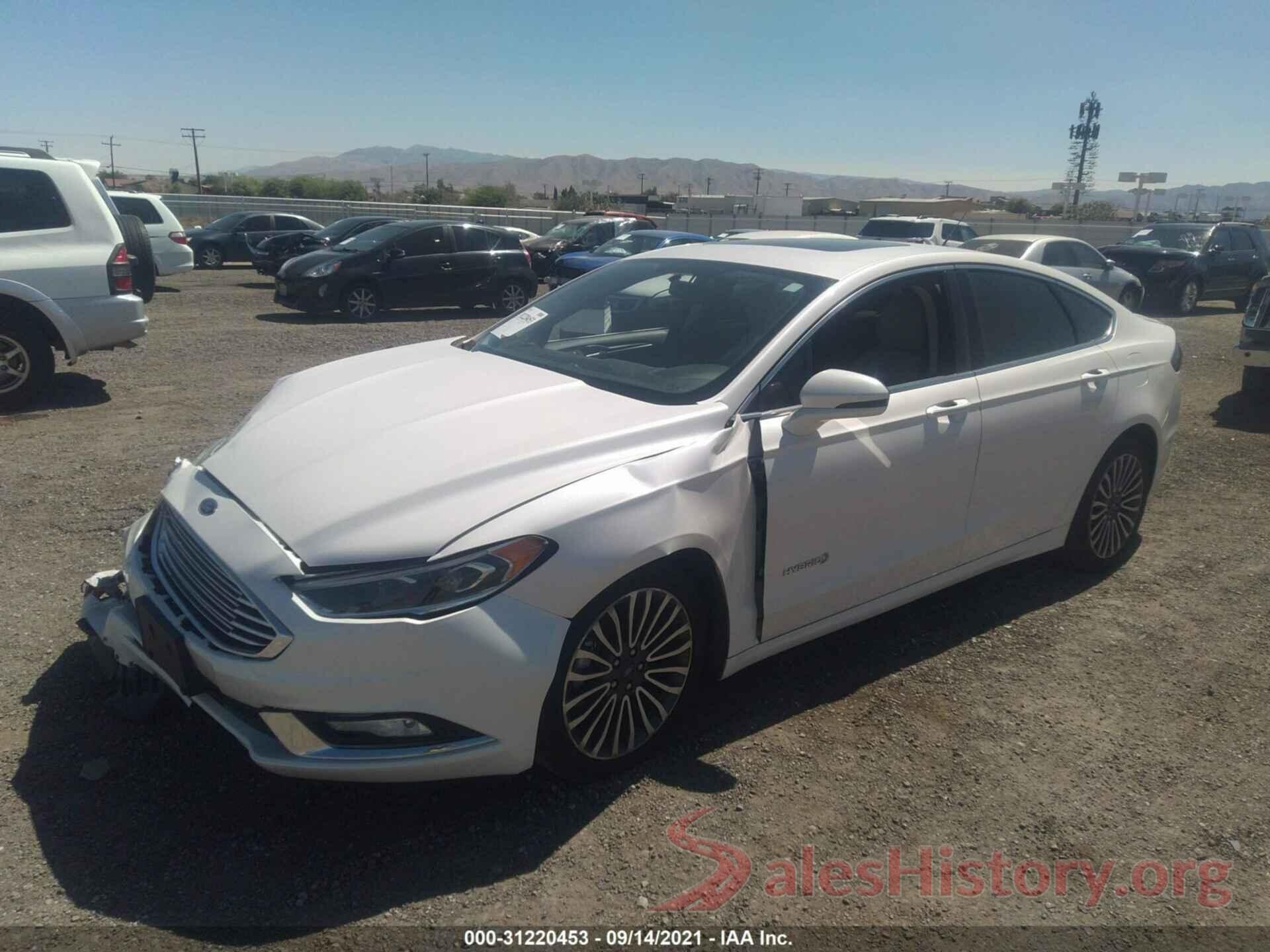 3FA6P0RU5JR143271 2018 FORD FUSION HYBRID