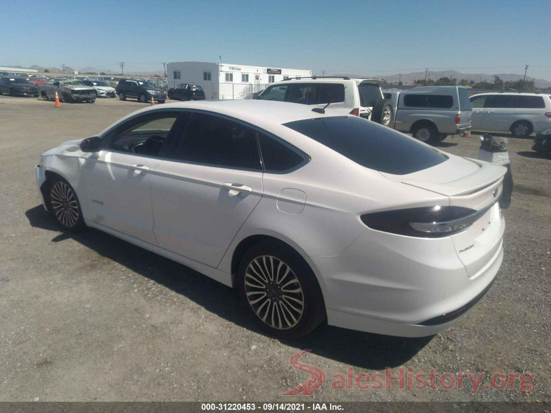 3FA6P0RU5JR143271 2018 FORD FUSION HYBRID