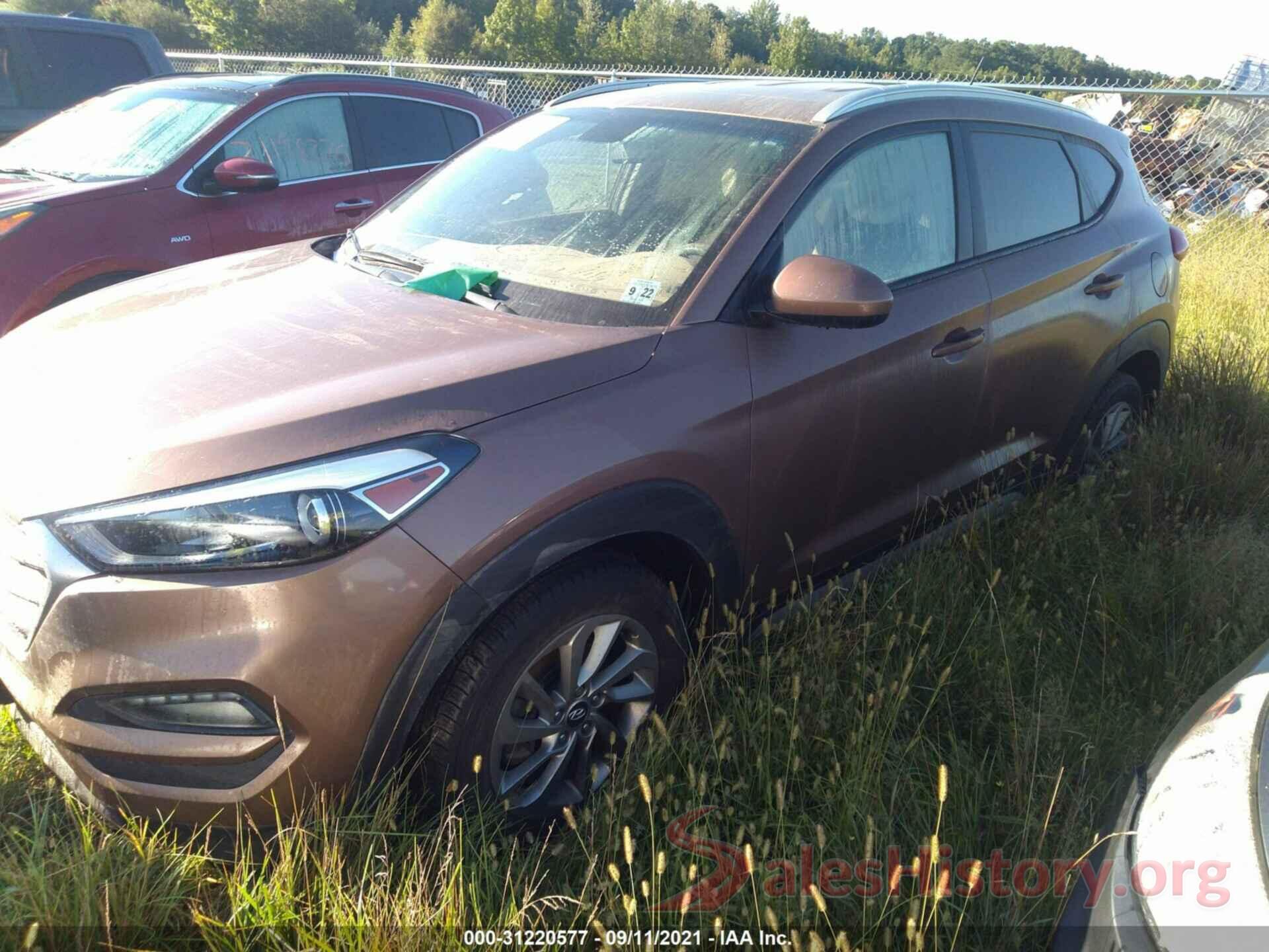 KM8J3CA4XHU430360 2017 HYUNDAI TUCSON