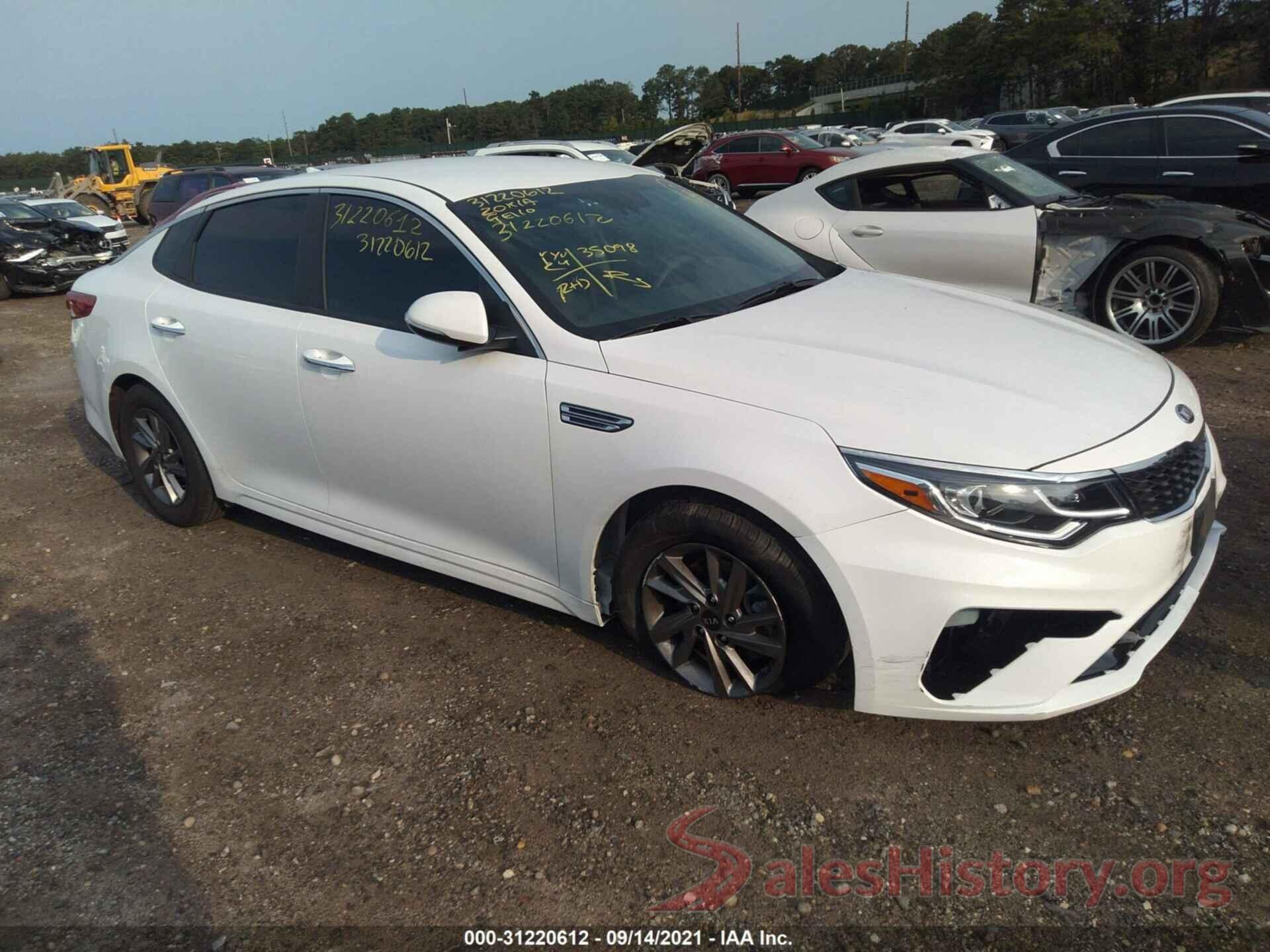 5XXGT4L32LG381971 2020 KIA OPTIMA