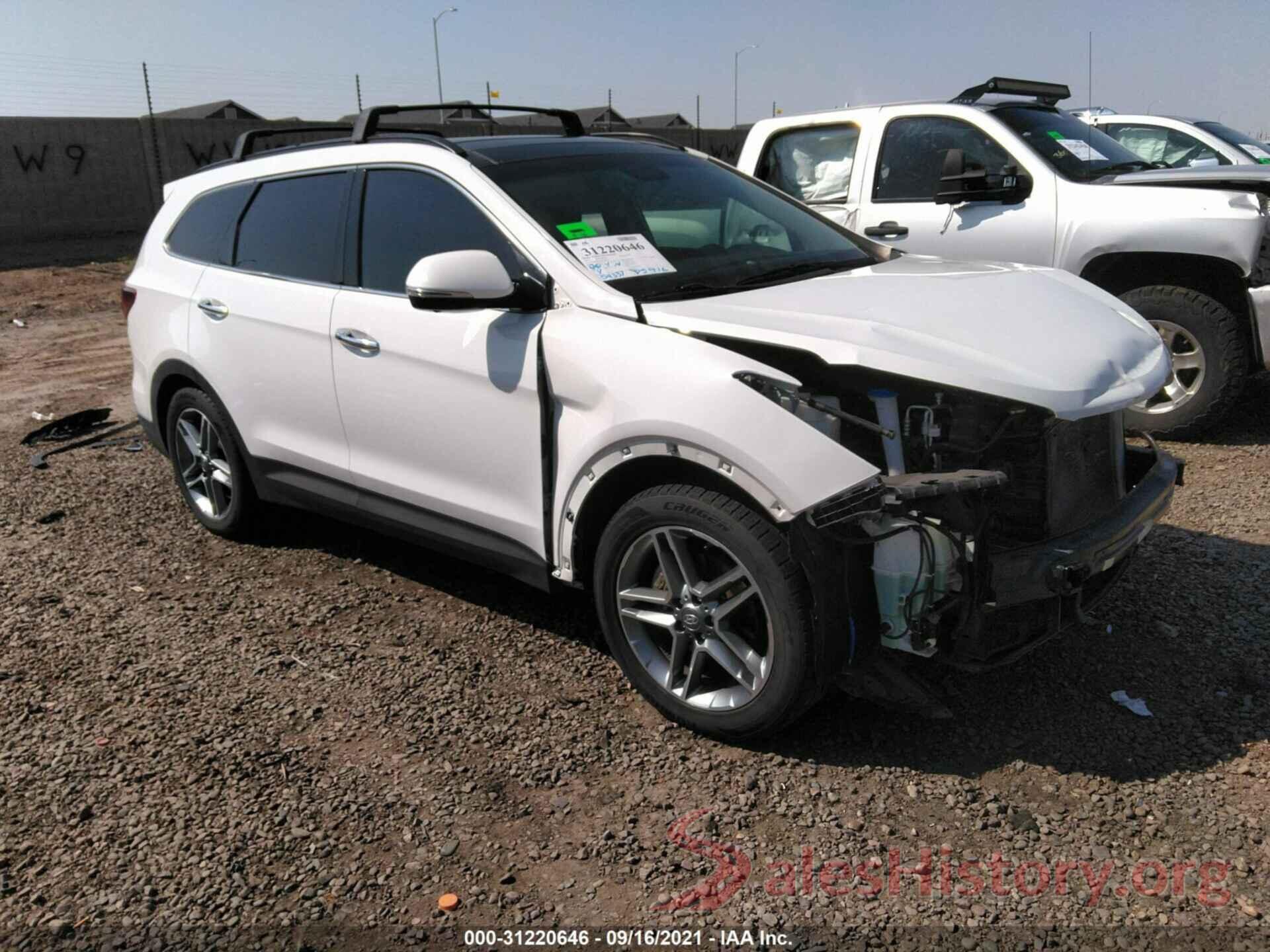 KM8SR4HF6HU228227 2017 HYUNDAI SANTA FE