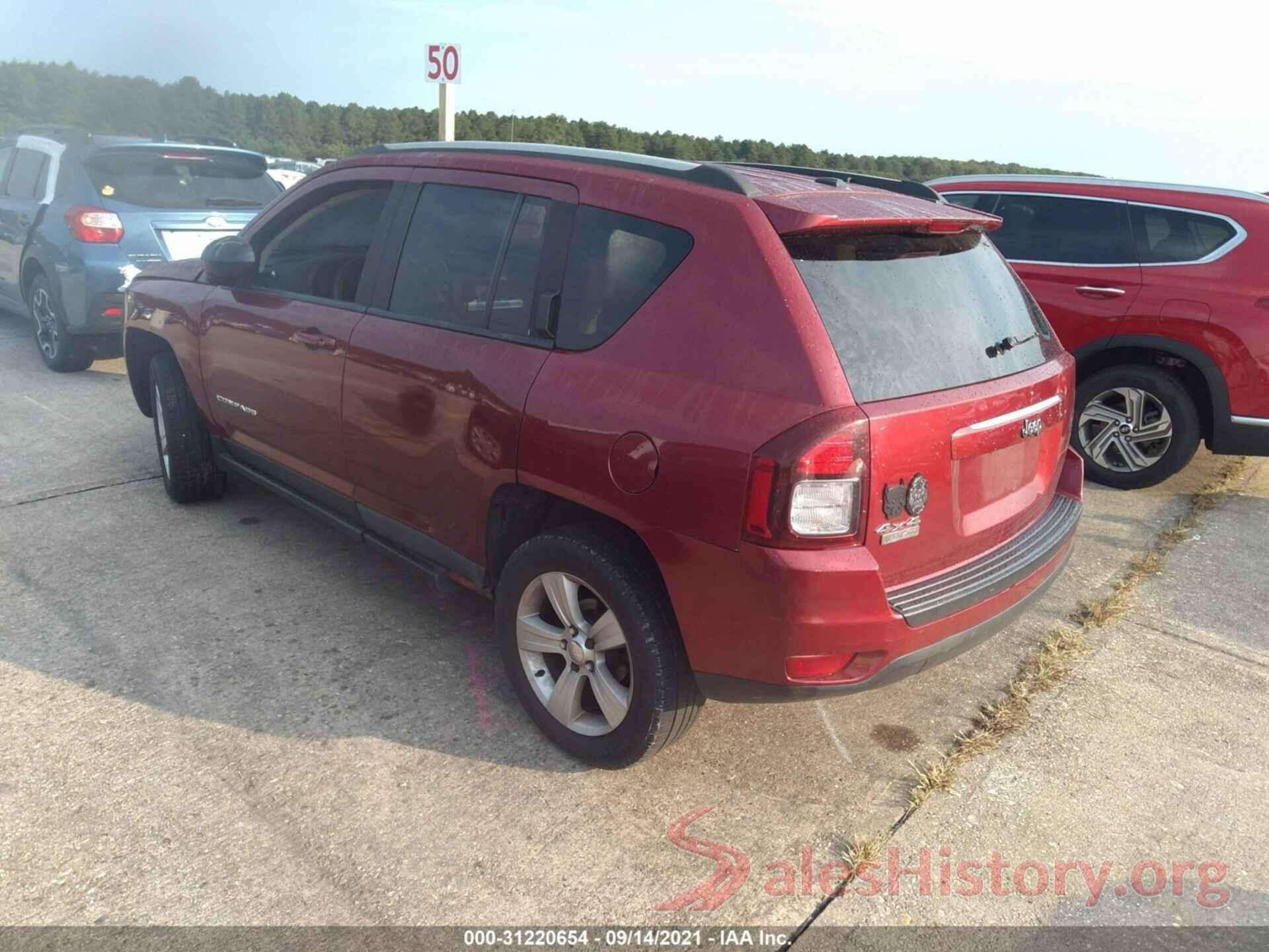 1C4NJDBB6GD509313 2016 JEEP COMPASS