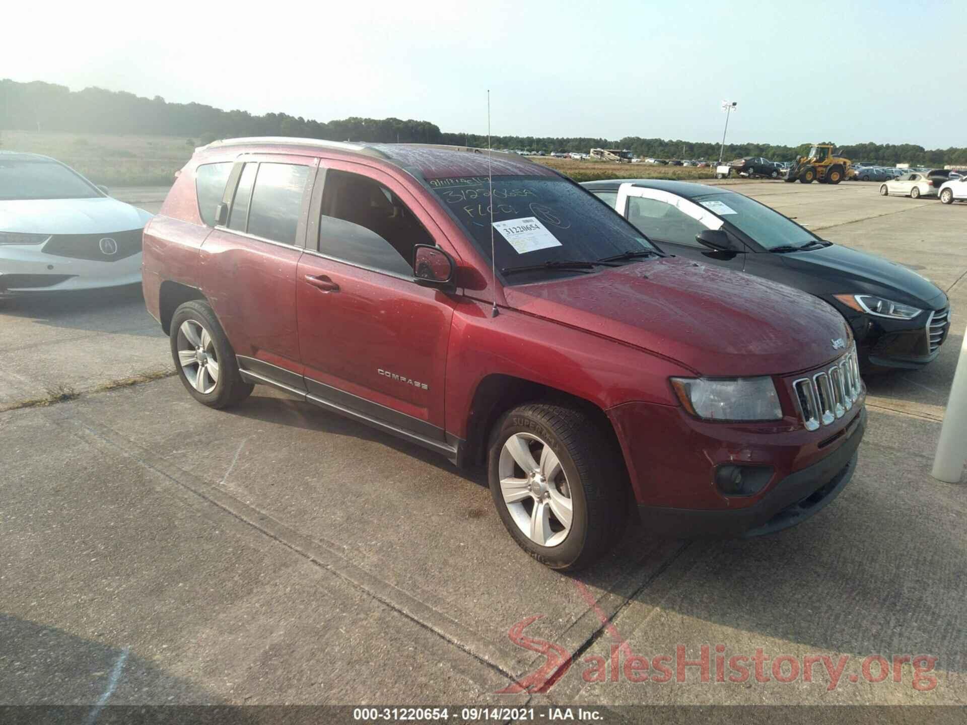 1C4NJDBB6GD509313 2016 JEEP COMPASS