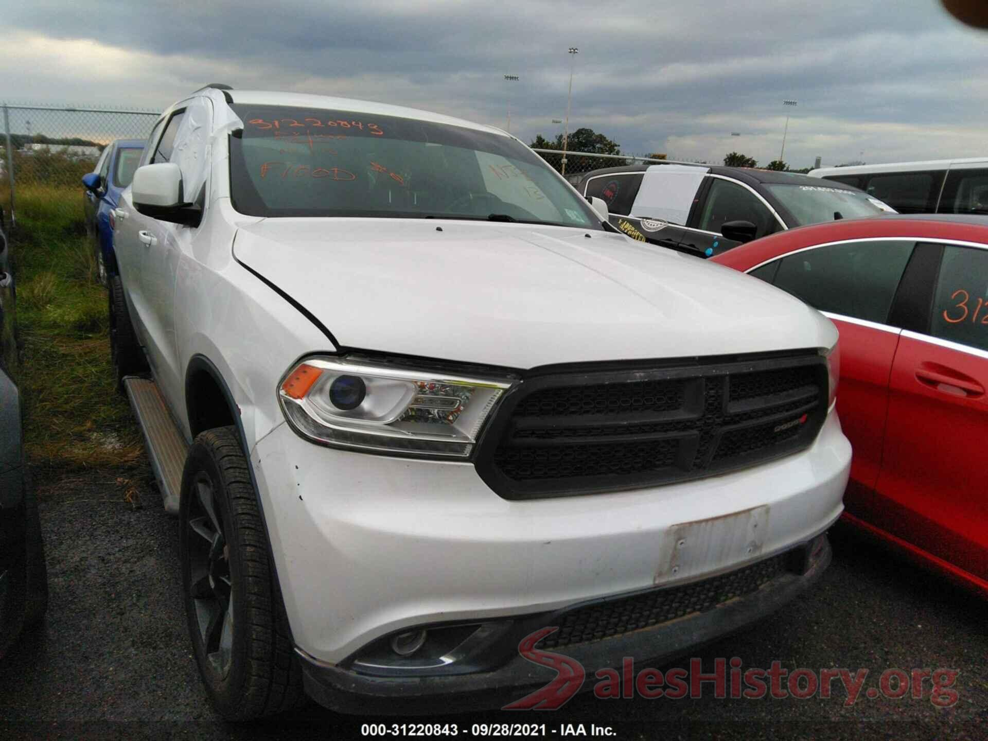 1C4RDJDG6GC362285 2016 DODGE DURANGO