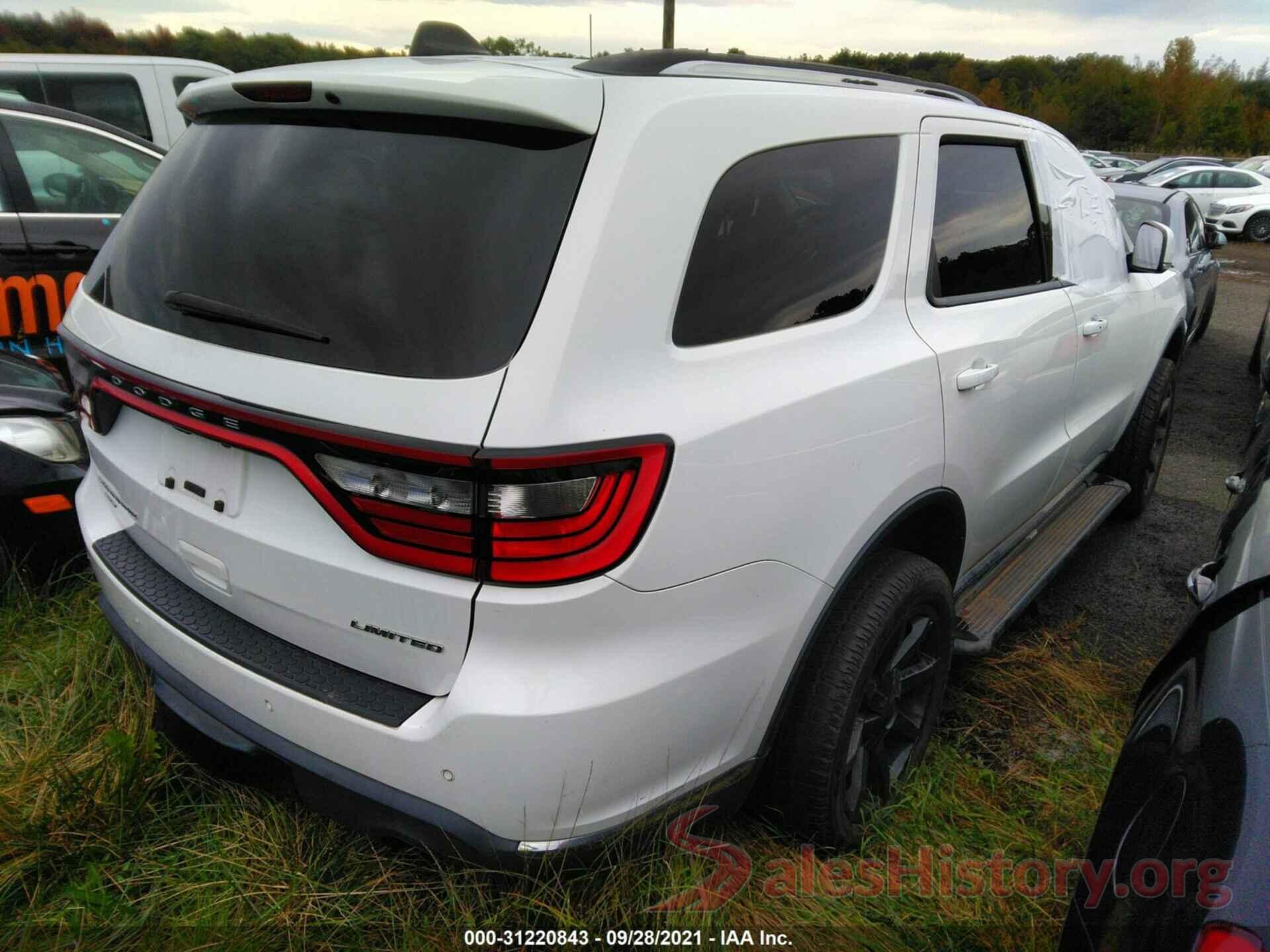 1C4RDJDG6GC362285 2016 DODGE DURANGO