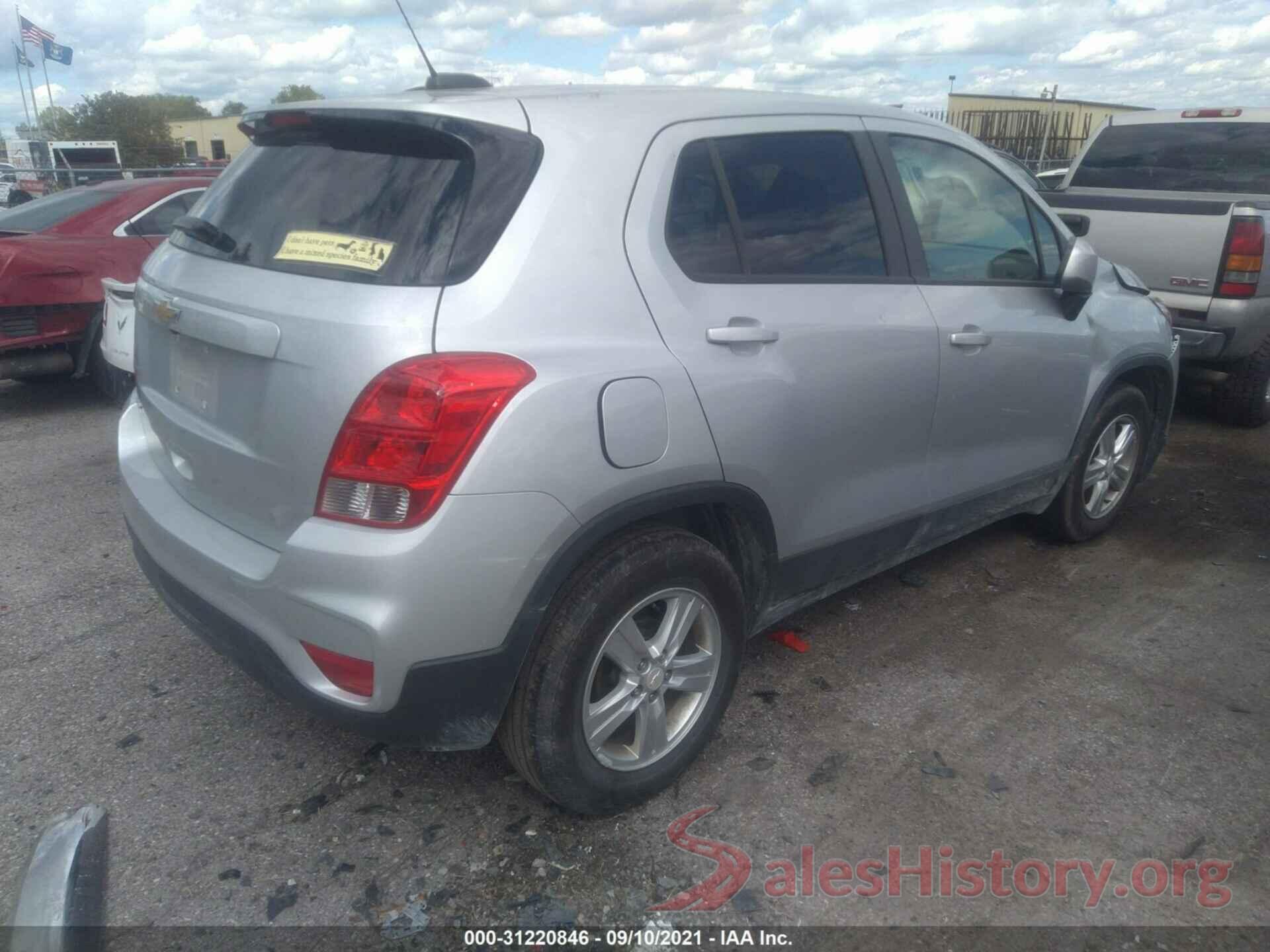 3GNCJKSB5KL390093 2019 CHEVROLET TRAX