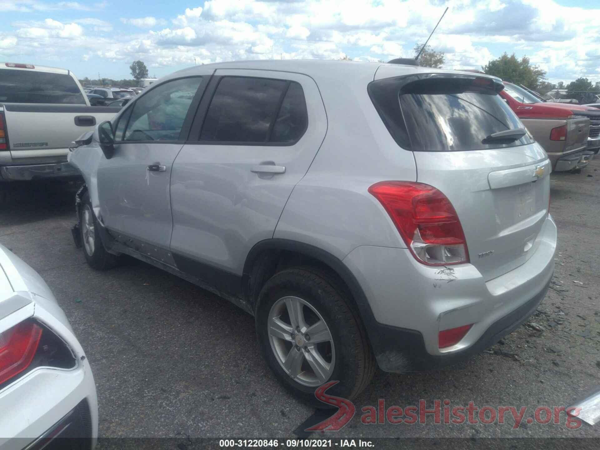 3GNCJKSB5KL390093 2019 CHEVROLET TRAX