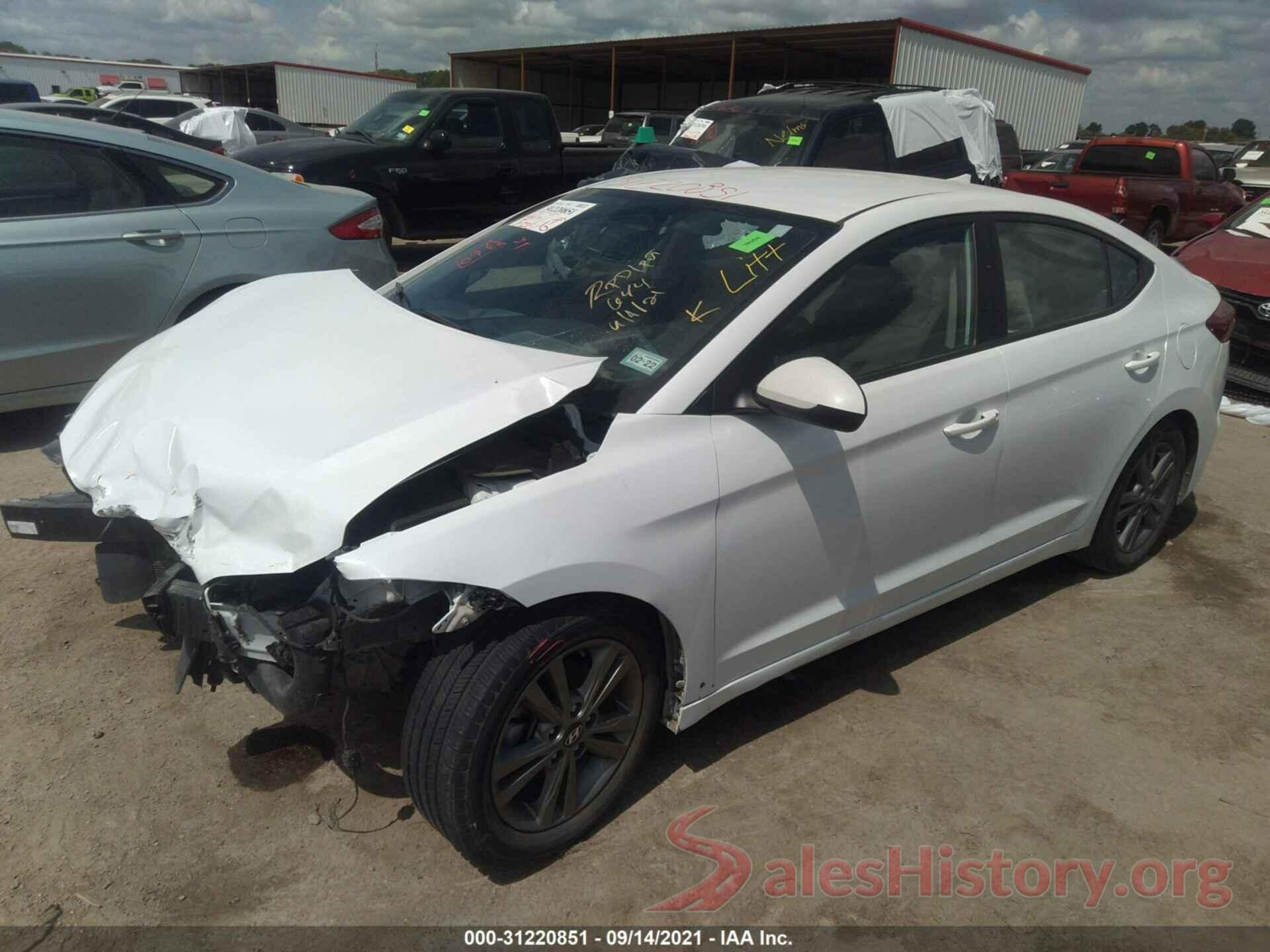 5NPD84LF0JH361427 2018 HYUNDAI ELANTRA