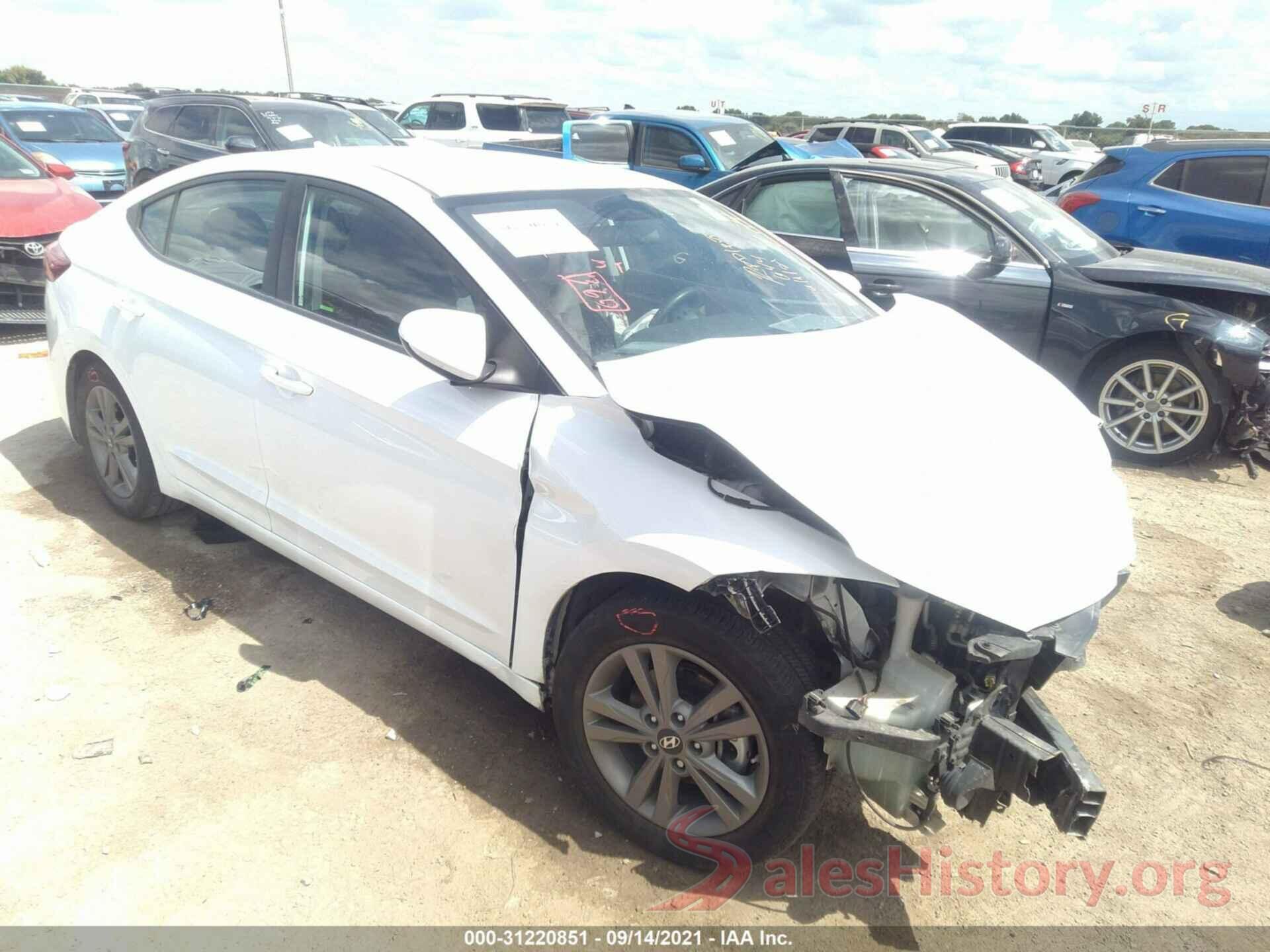 5NPD84LF0JH361427 2018 HYUNDAI ELANTRA