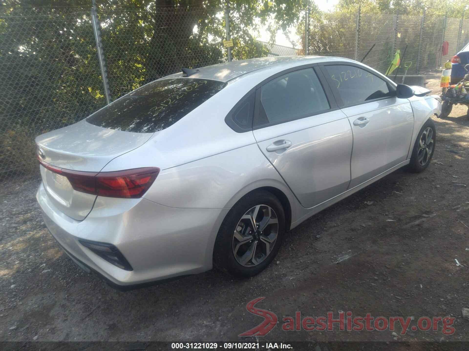 3KPF24AD5LE235227 2020 KIA FORTE