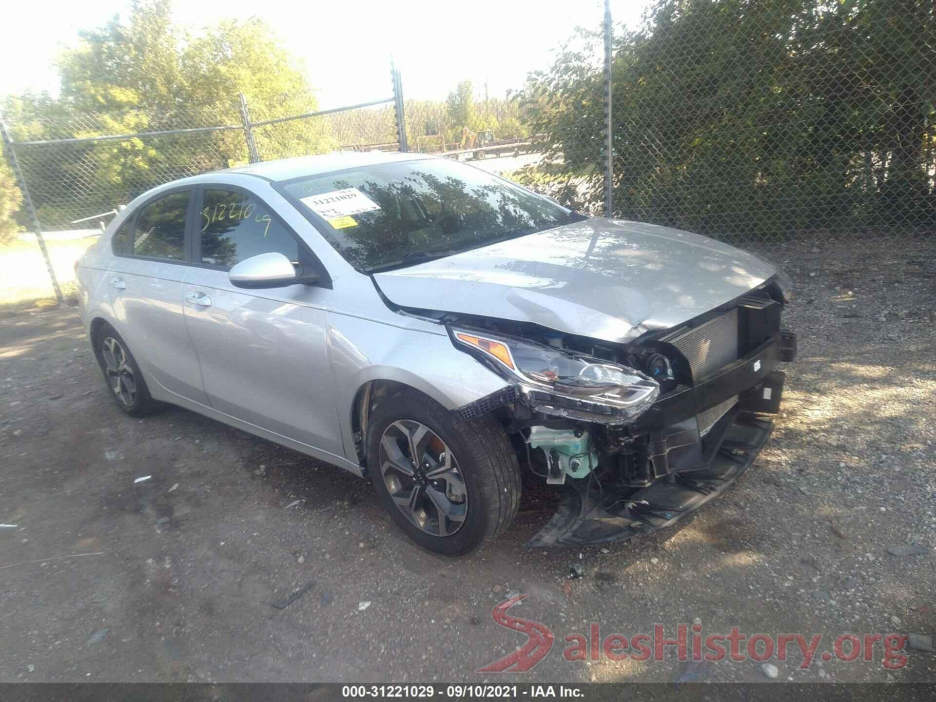 3KPF24AD5LE235227 2020 KIA FORTE