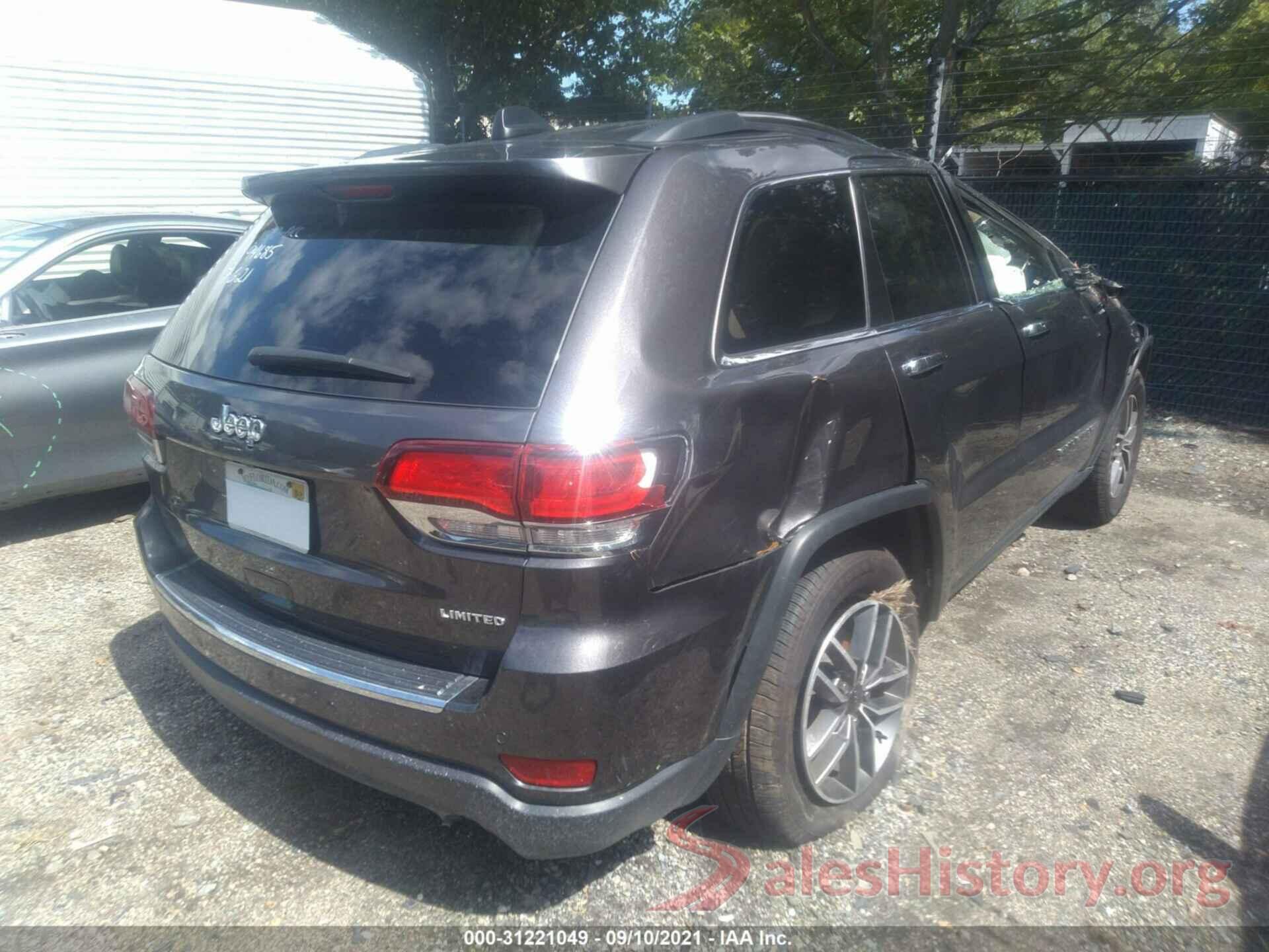 1C4RJEBG3LC294685 2020 JEEP GRAND CHEROKEE