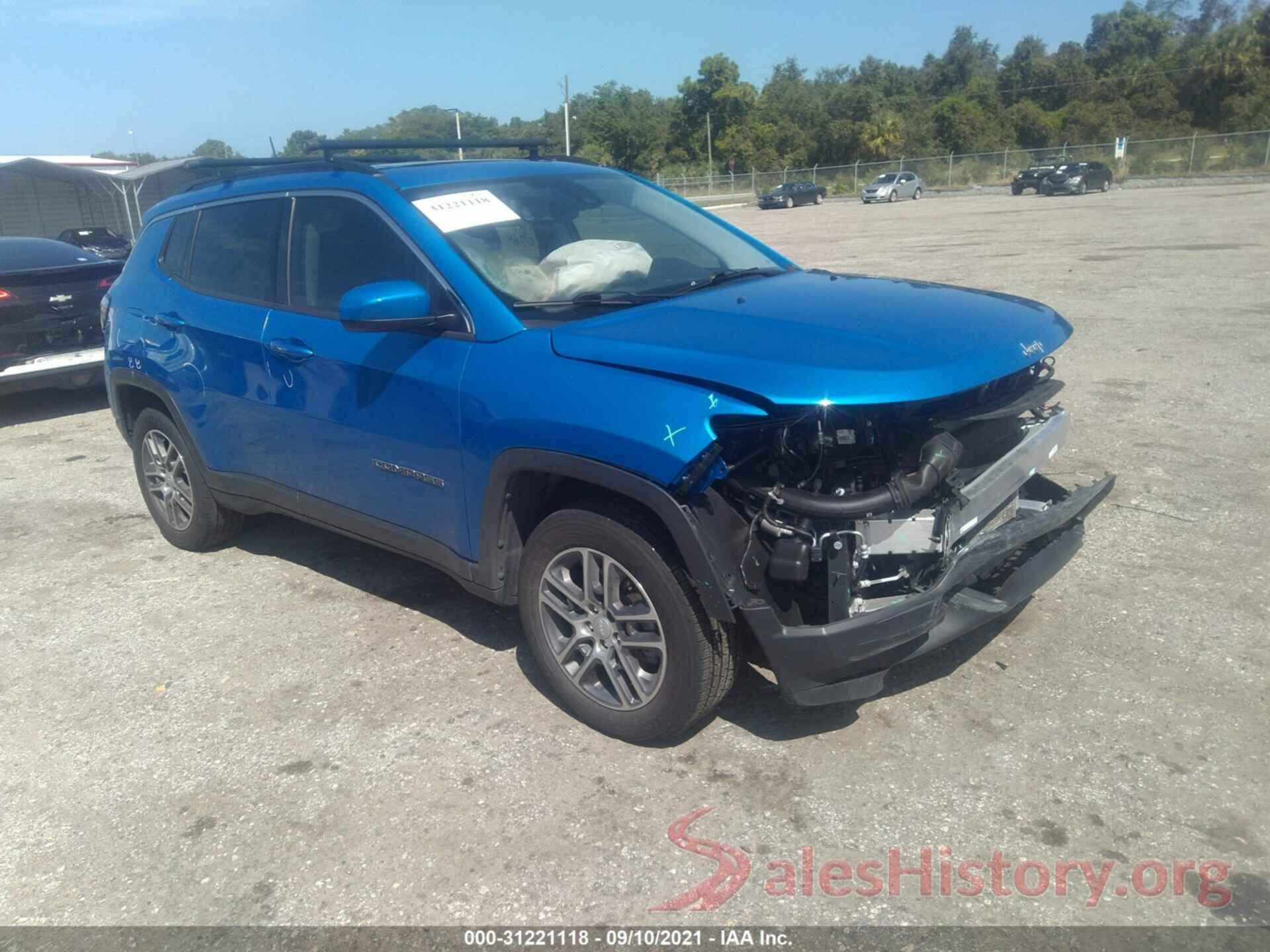 3C4NJDBB8LT258220 2020 JEEP COMPASS