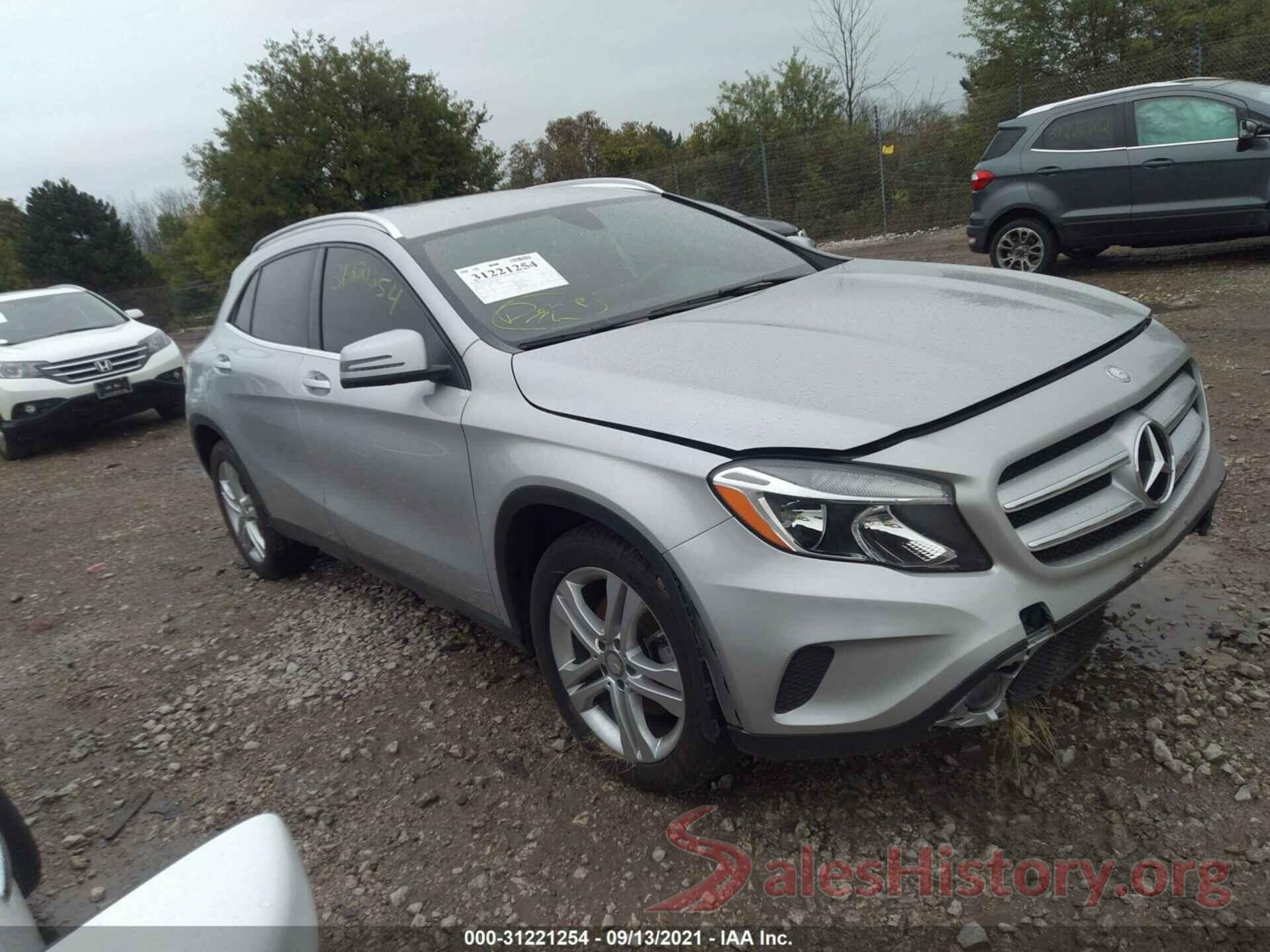 WDCTG4GB0GJ261988 2016 MERCEDES-BENZ GLA