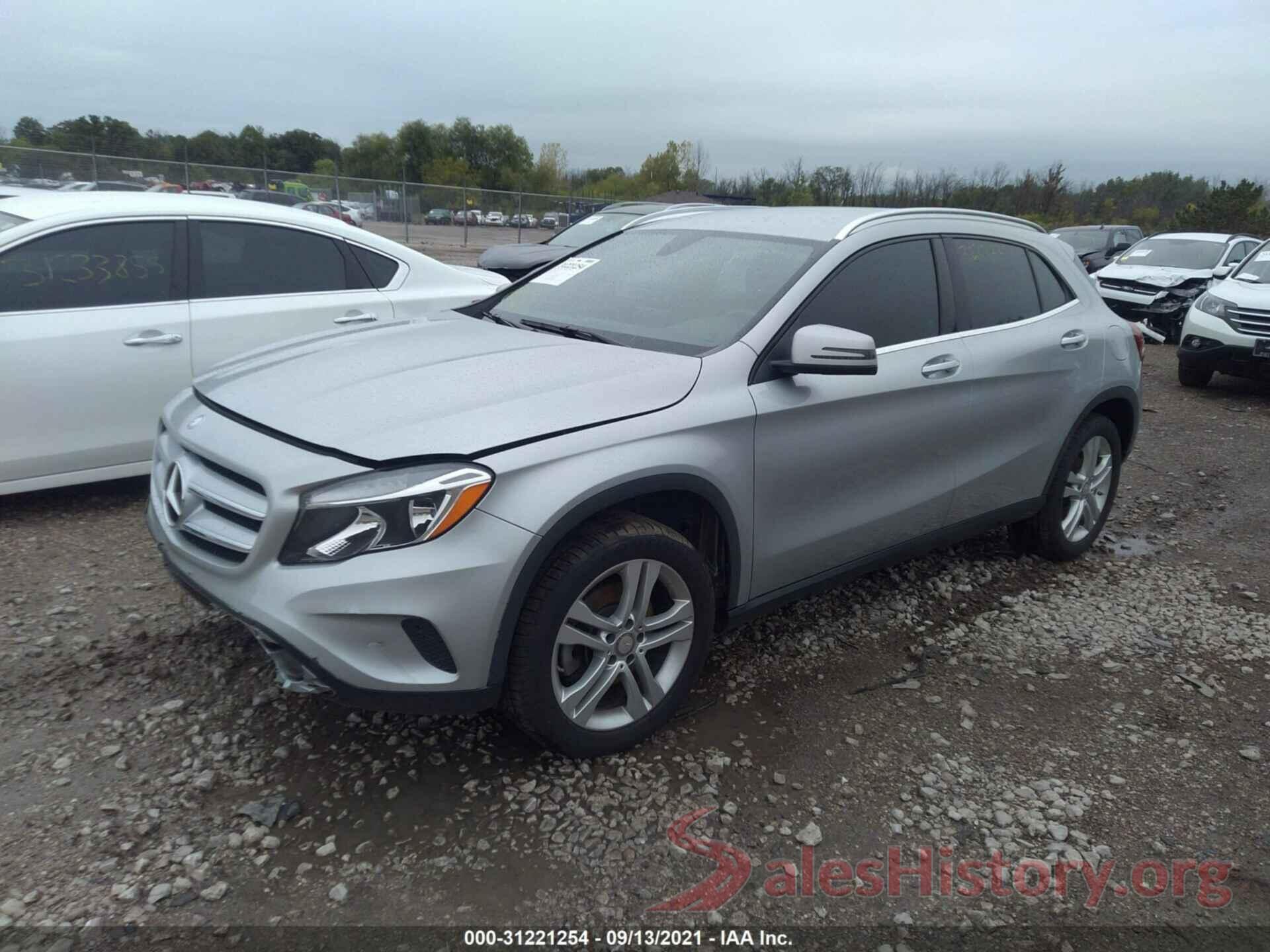 WDCTG4GB0GJ261988 2016 MERCEDES-BENZ GLA