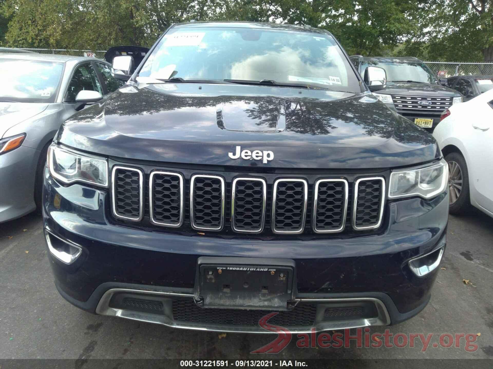 1C4RJFBG7HC958919 2017 JEEP GRAND CHEROKEE