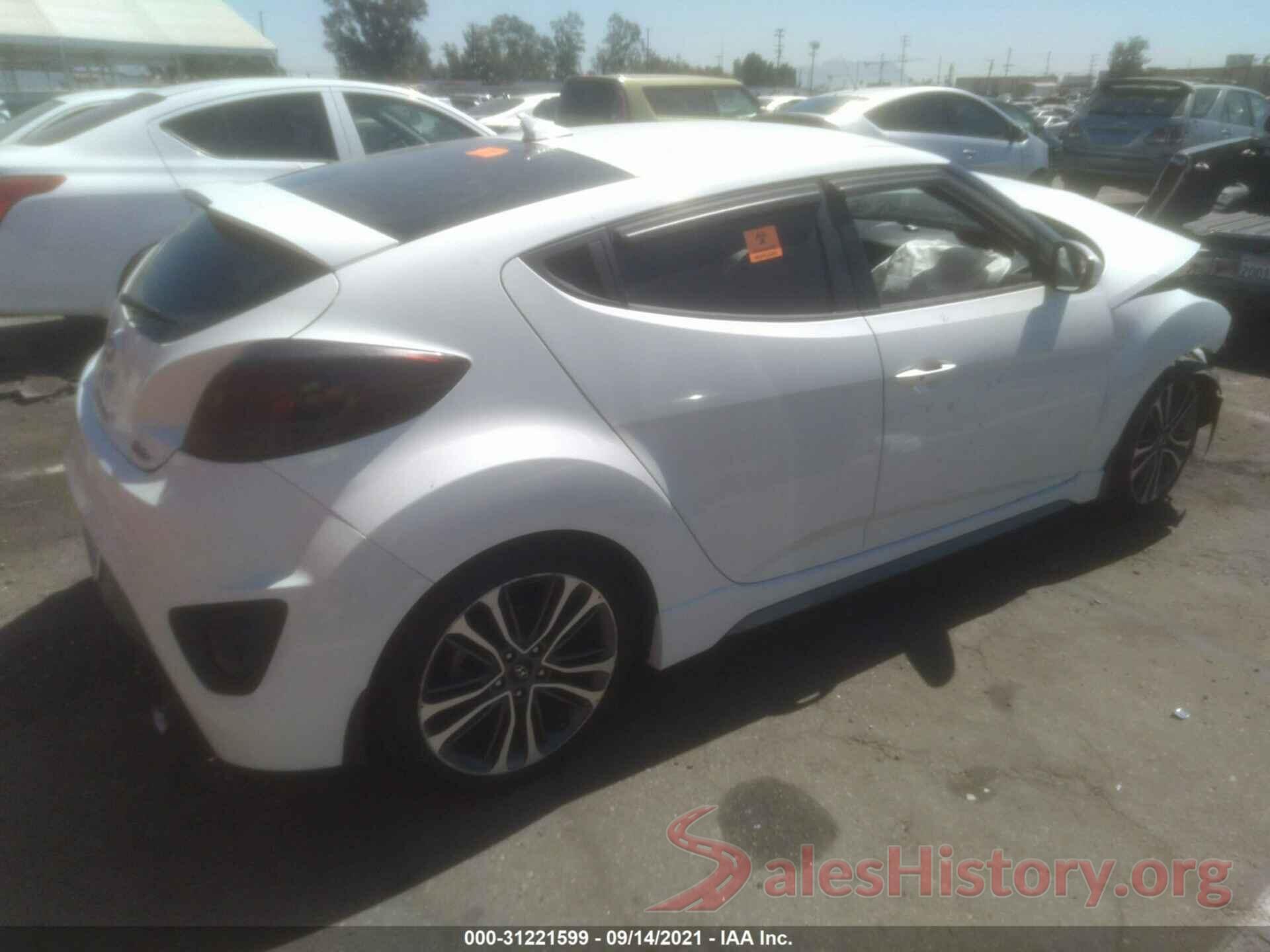 KMHTC6AE3GU302009 2016 HYUNDAI VELOSTER