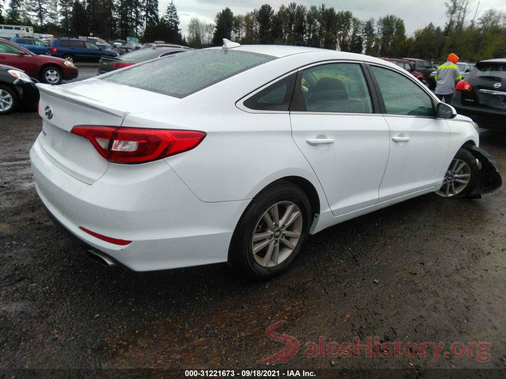 5NPE24AF9HH569230 2017 HYUNDAI SONATA