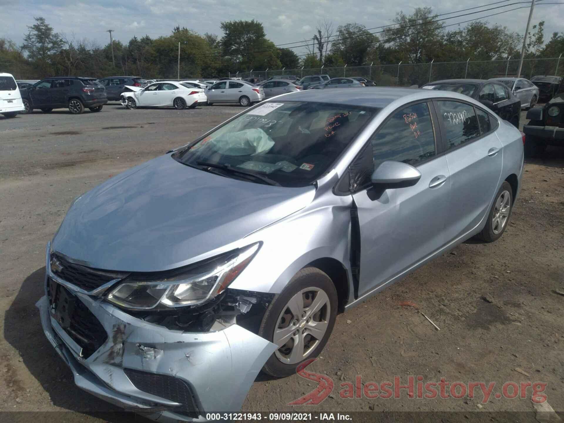 1G1BC5SM4H7253167 2017 CHEVROLET CRUZE