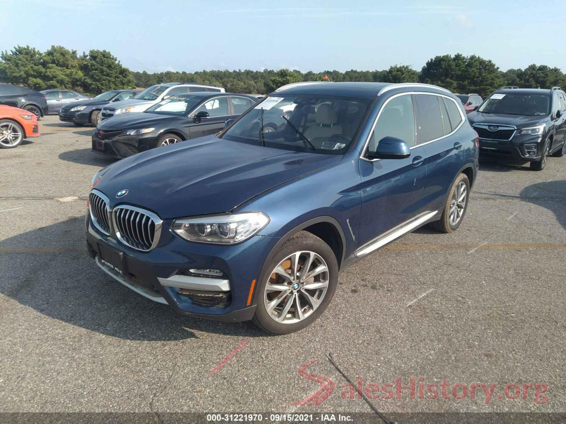 5UXTR9C57KLP84935 2019 BMW X3