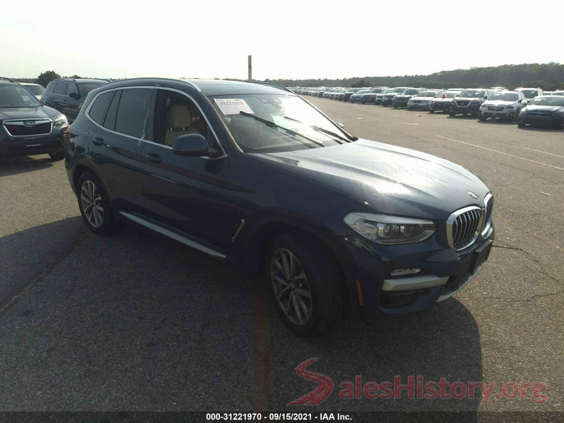 5UXTR9C57KLP84935 2019 BMW X3