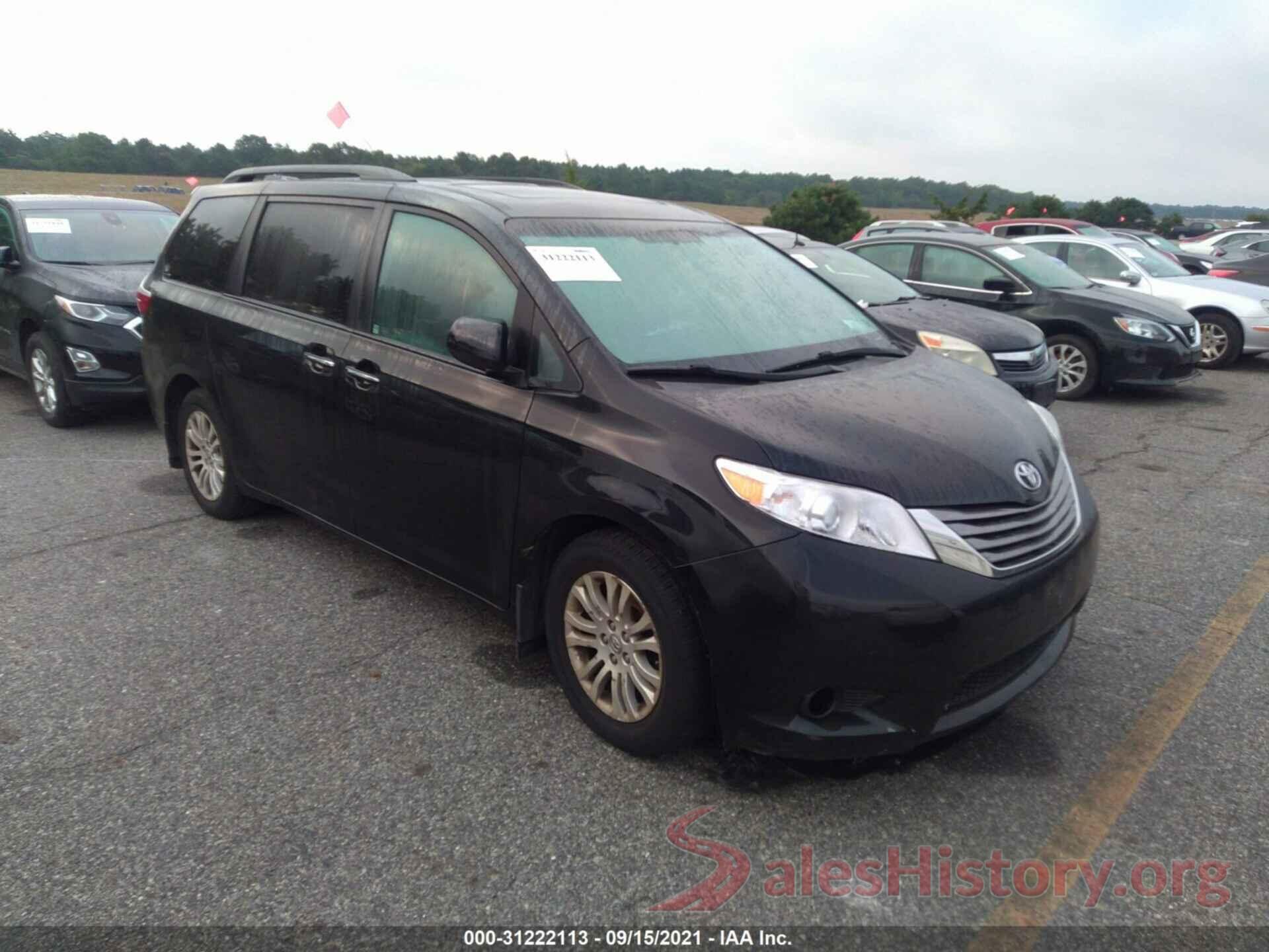 5TDYK3DC3GS766072 2016 TOYOTA SIENNA