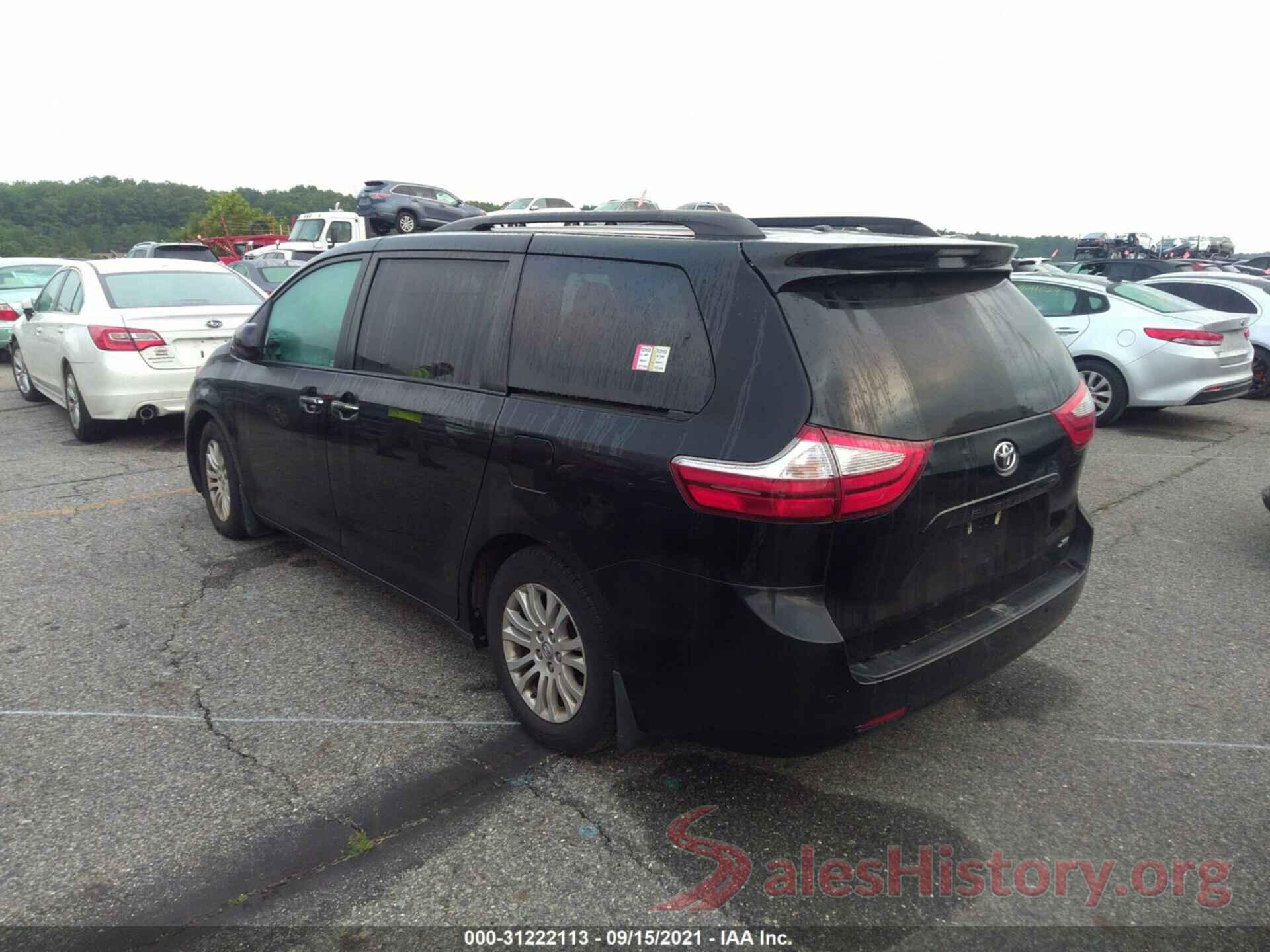 5TDYK3DC3GS766072 2016 TOYOTA SIENNA