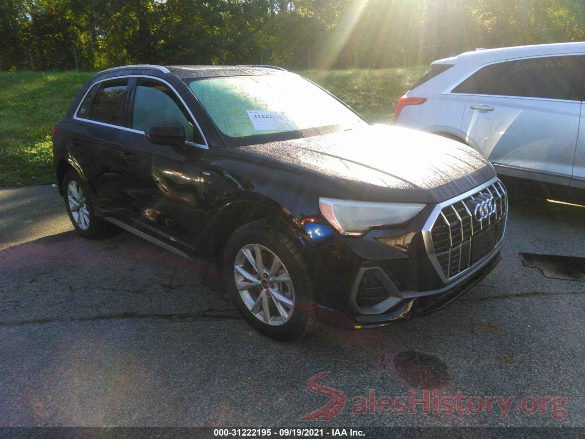 WA1DECF31M1027854 2021 AUDI Q3