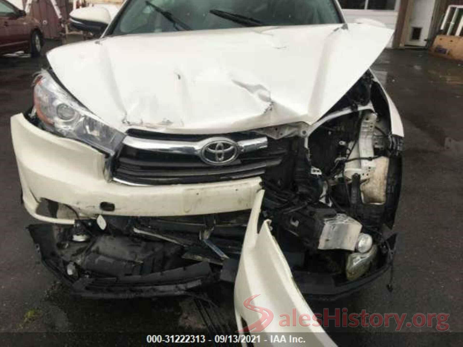 5TDDKRFH0GS287361 2016 TOYOTA HIGHLANDER