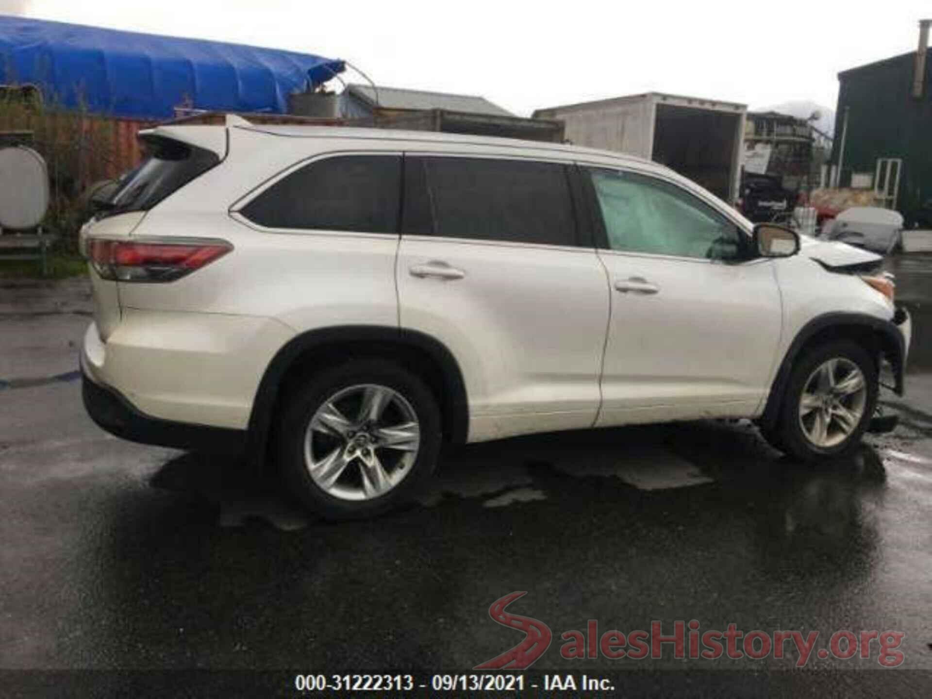 5TDDKRFH0GS287361 2016 TOYOTA HIGHLANDER