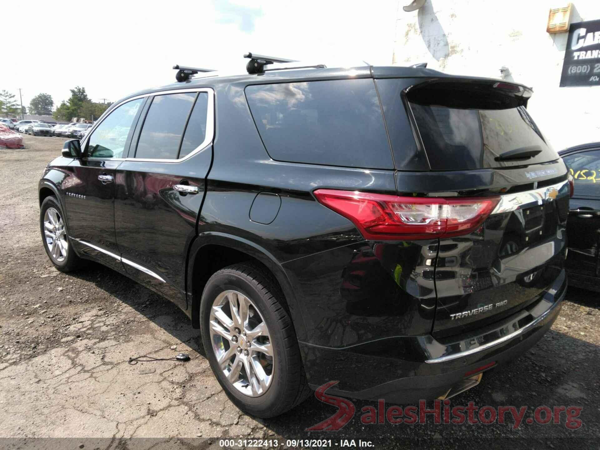 1GNEVJKW3KJ154799 2019 CHEVROLET TRAVERSE