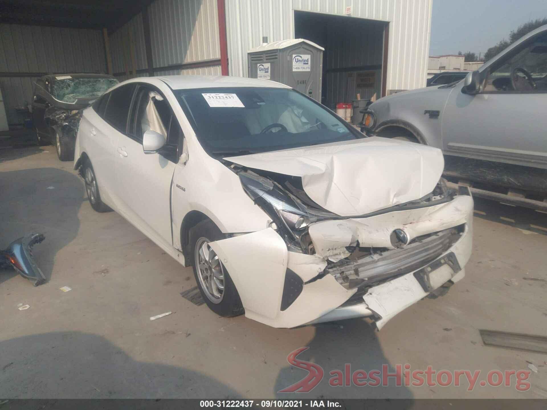 JTDKARFU8J3064422 2018 TOYOTA PRIUS