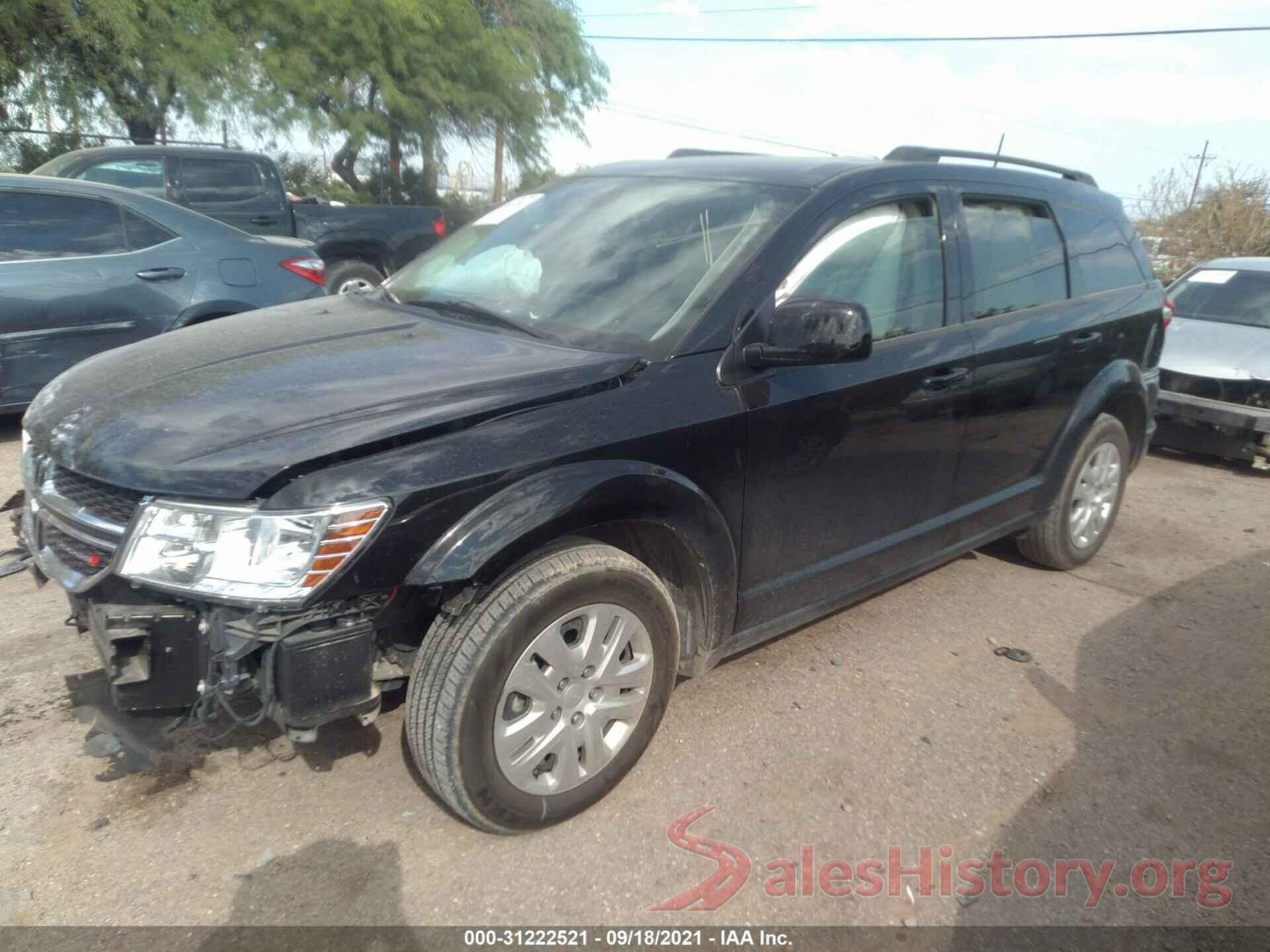 3C4PDCBBXKT833457 2019 DODGE JOURNEY