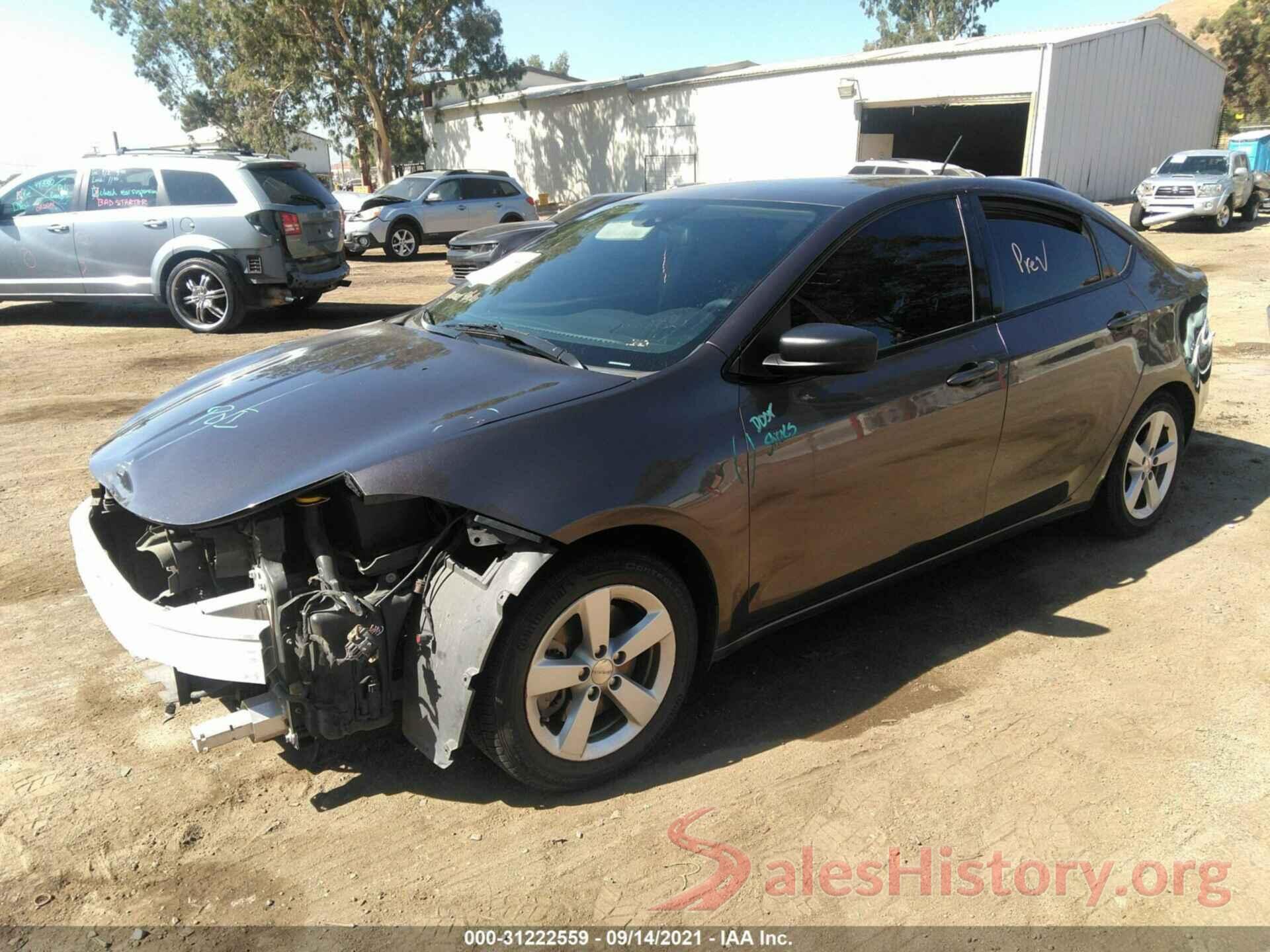 1C3CDFBB4GD515478 2016 DODGE DART