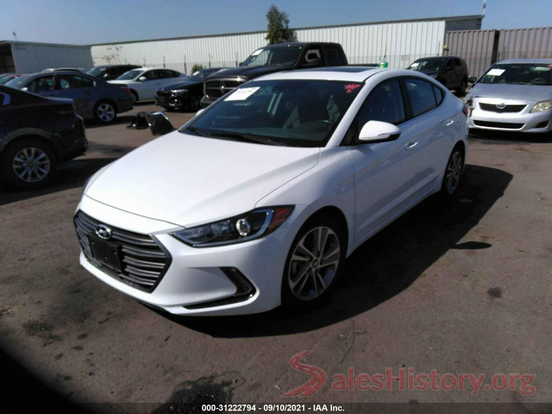 5NPD84LF2JH217801 2018 HYUNDAI ELANTRA