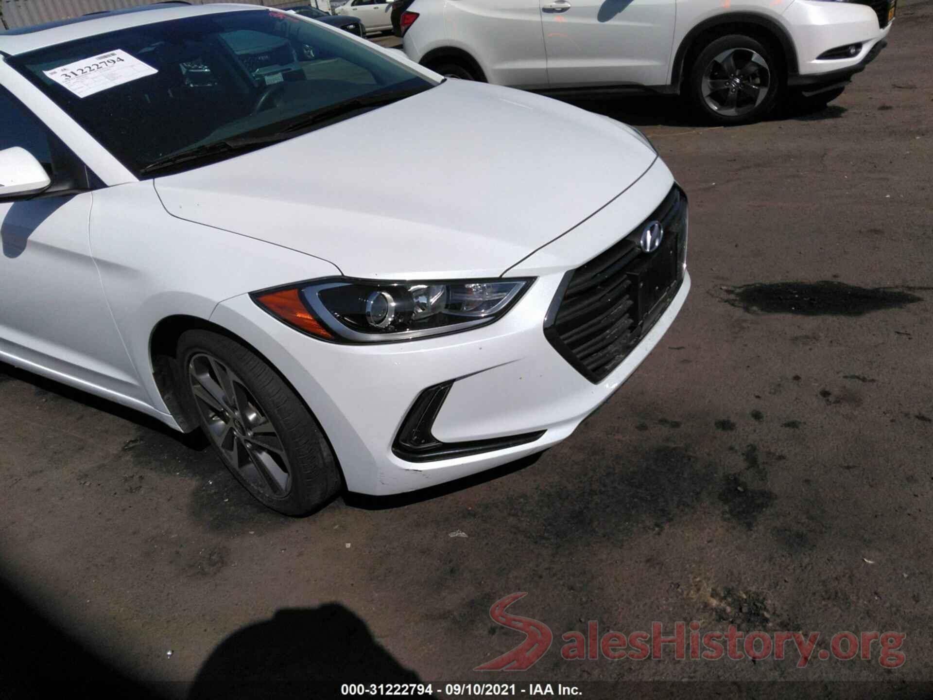 5NPD84LF2JH217801 2018 HYUNDAI ELANTRA