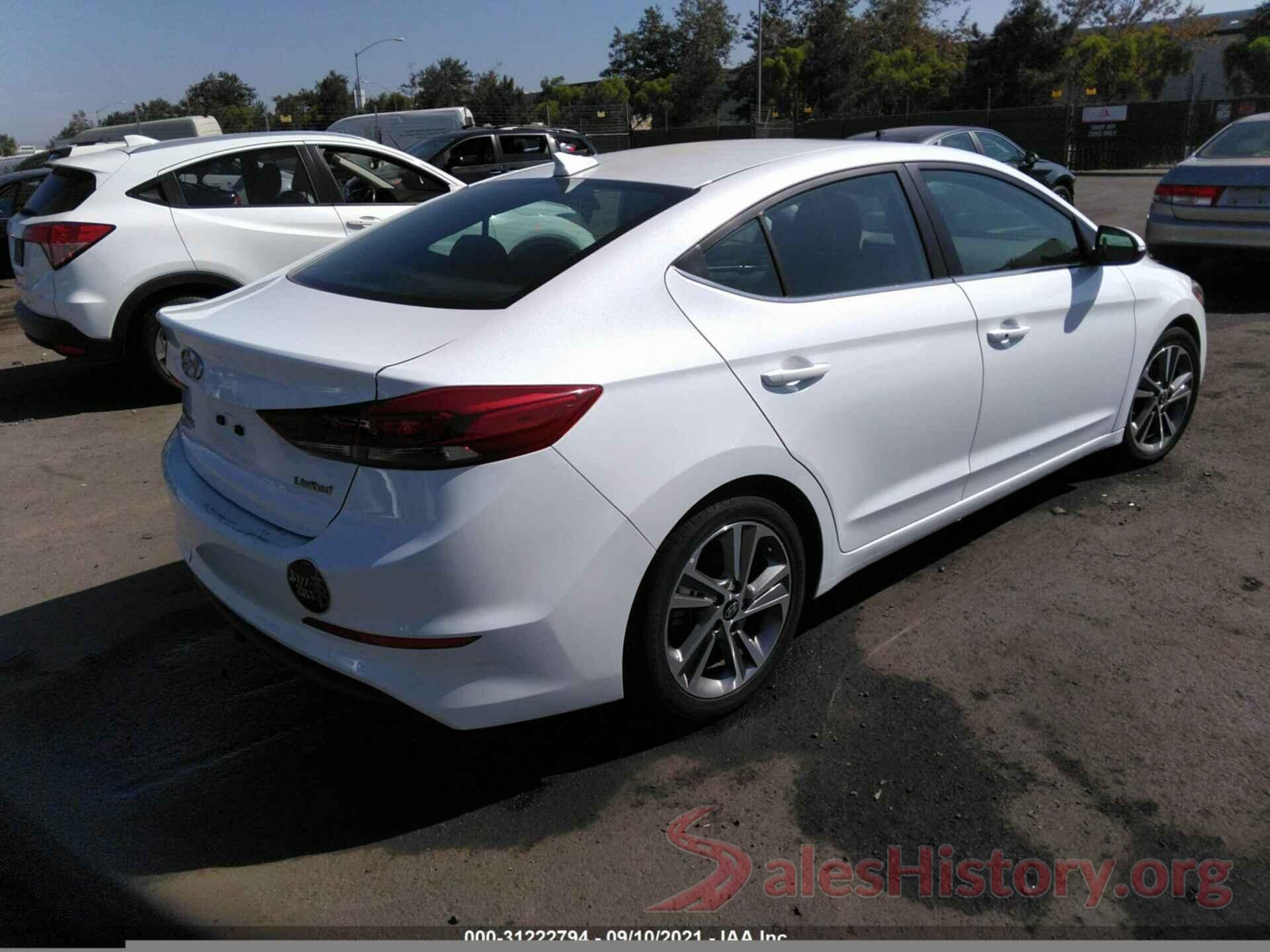 5NPD84LF2JH217801 2018 HYUNDAI ELANTRA