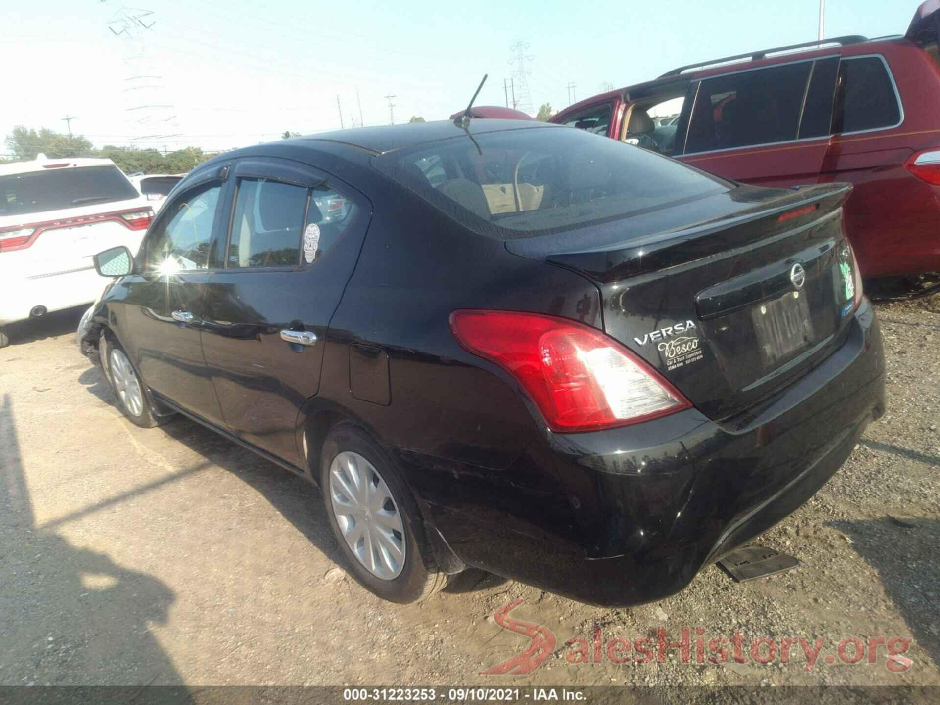 3N1CN7AP2GL863420 2016 NISSAN VERSA