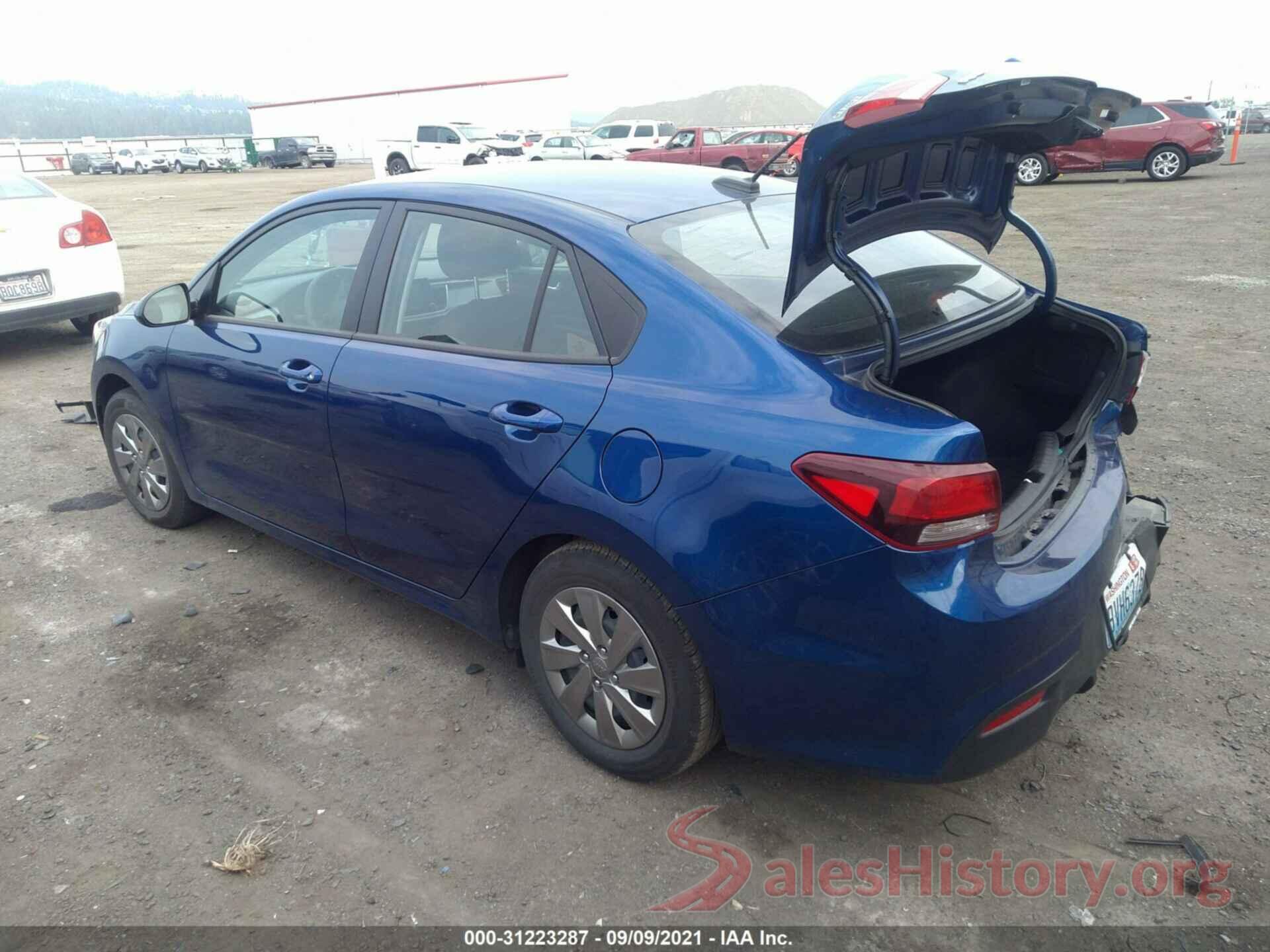 3KPA24AD3LE295193 2020 KIA RIO