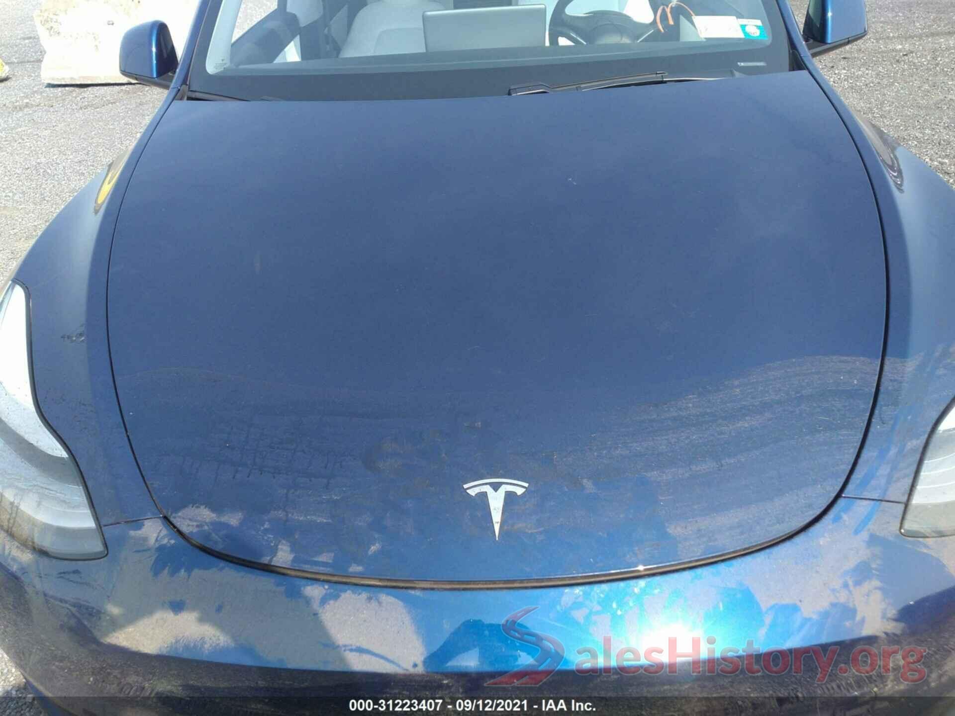 5YJYGDEE7MF060214 2021 TESLA MODEL Y