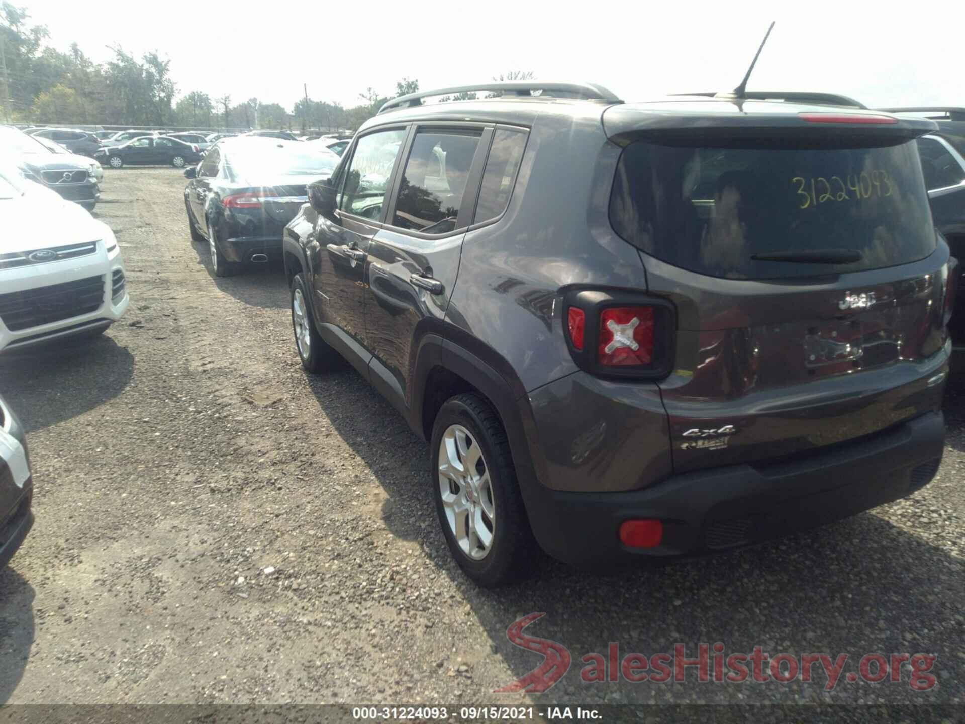 ZACCJBBT5GPE04106 2016 JEEP RENEGADE