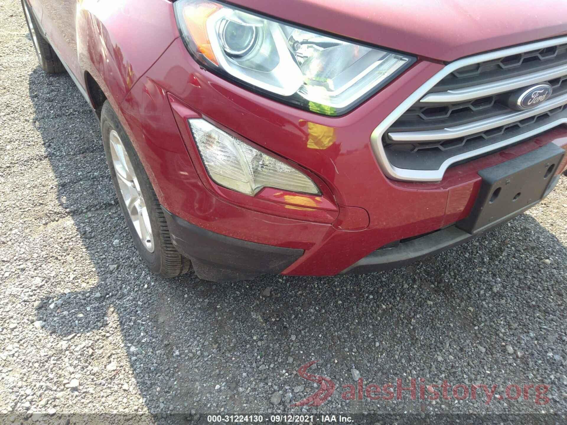 MAJ6S3GL7KC296339 2019 FORD ECOSPORT