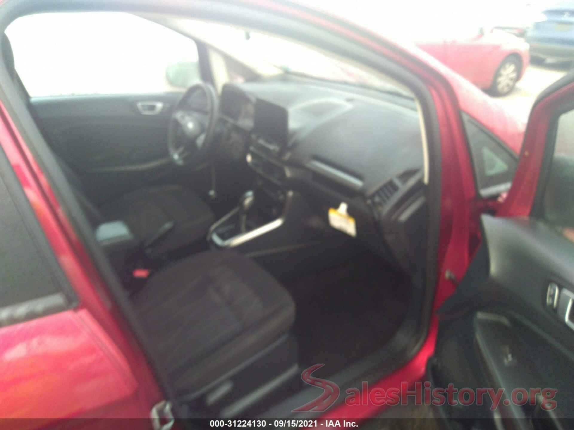 MAJ6S3GL7KC296339 2019 FORD ECOSPORT