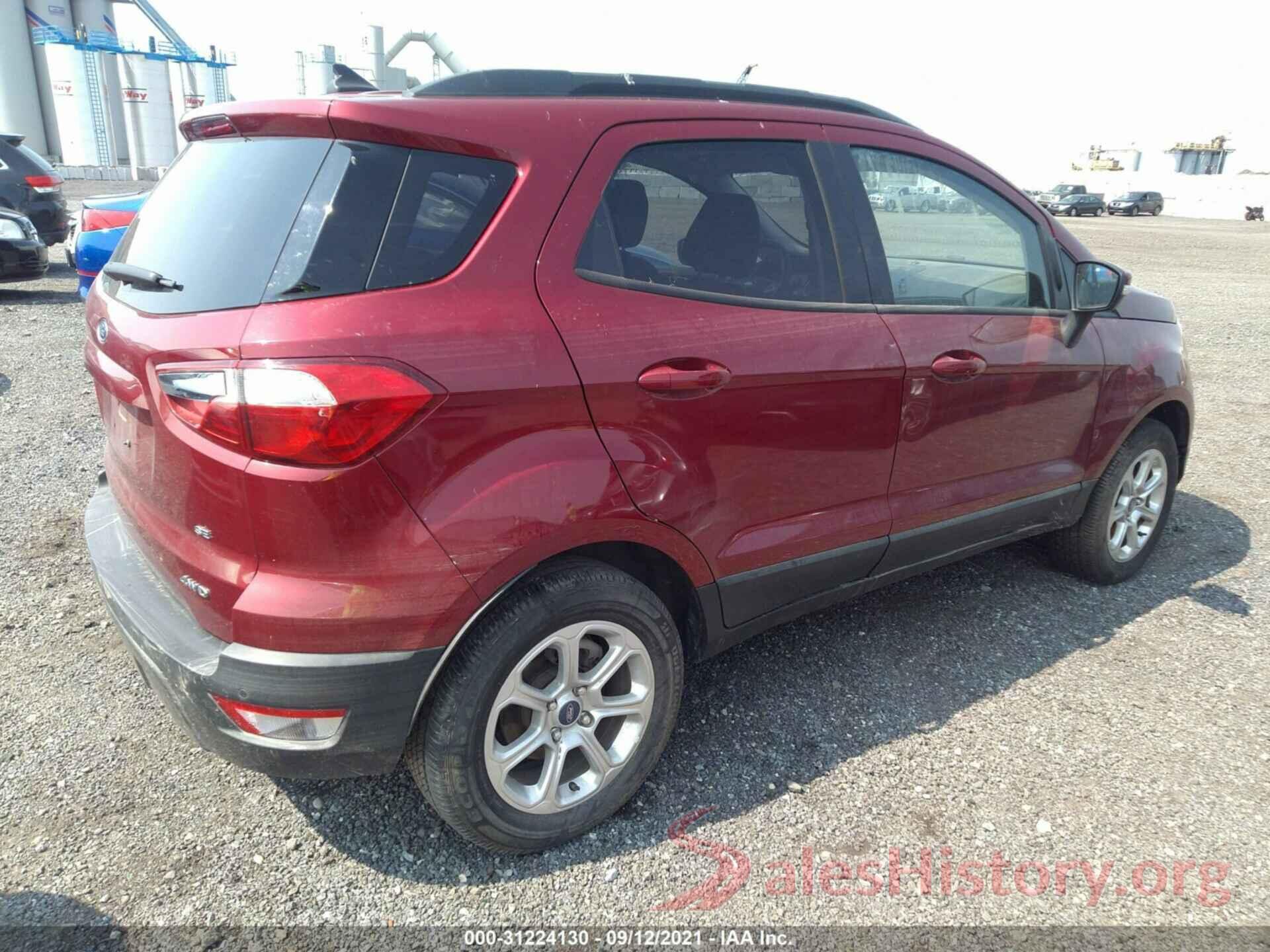 MAJ6S3GL7KC296339 2019 FORD ECOSPORT